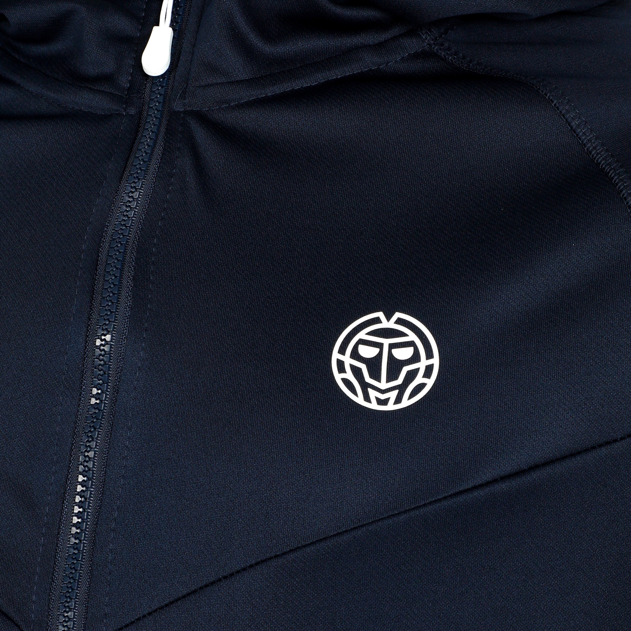 Crew Hood Chaqueta De Entrenamiento Hombres-Azul Oscuro - Image 3