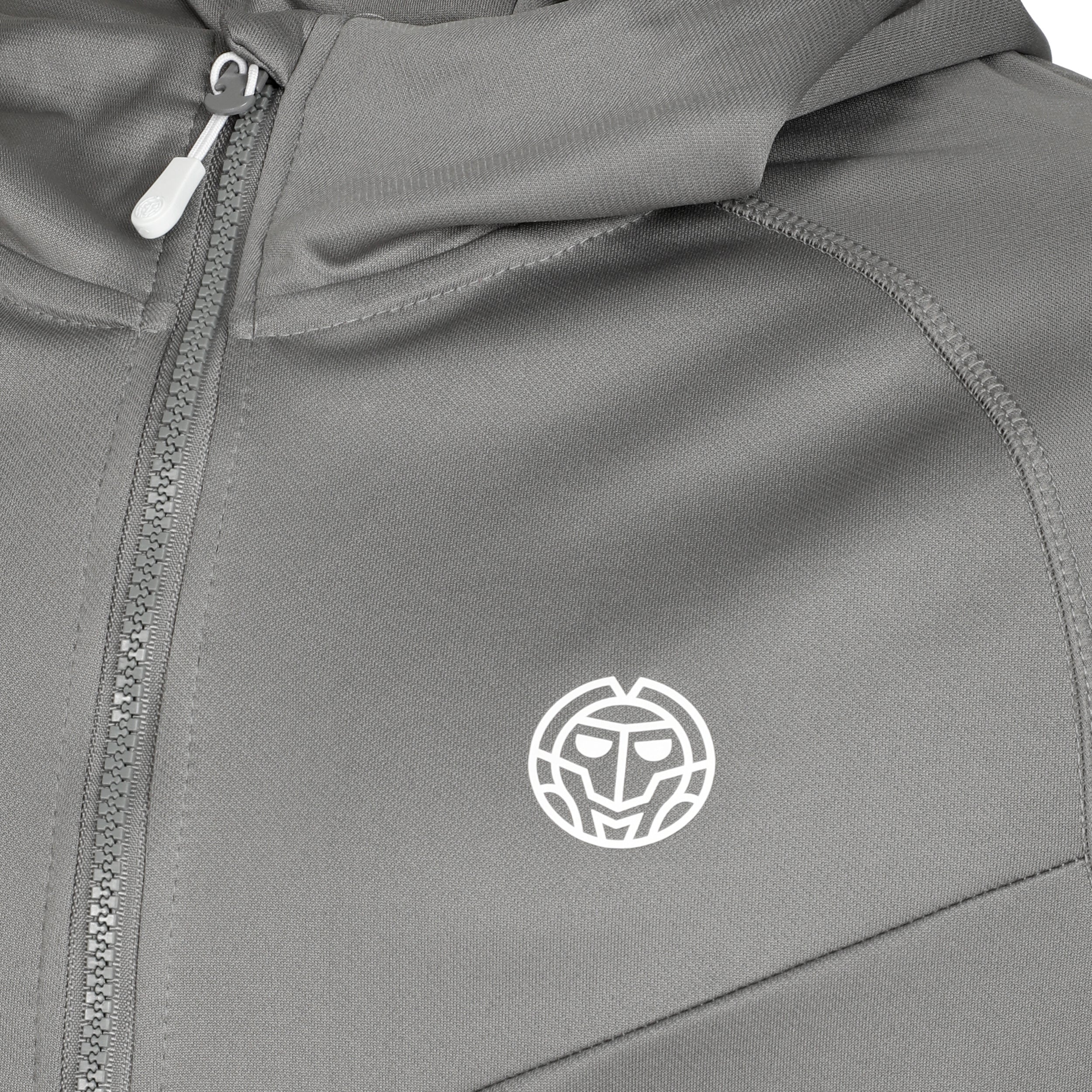 Crew Hood Chaqueta De Entrenamiento Hombres-Gris - Image 3