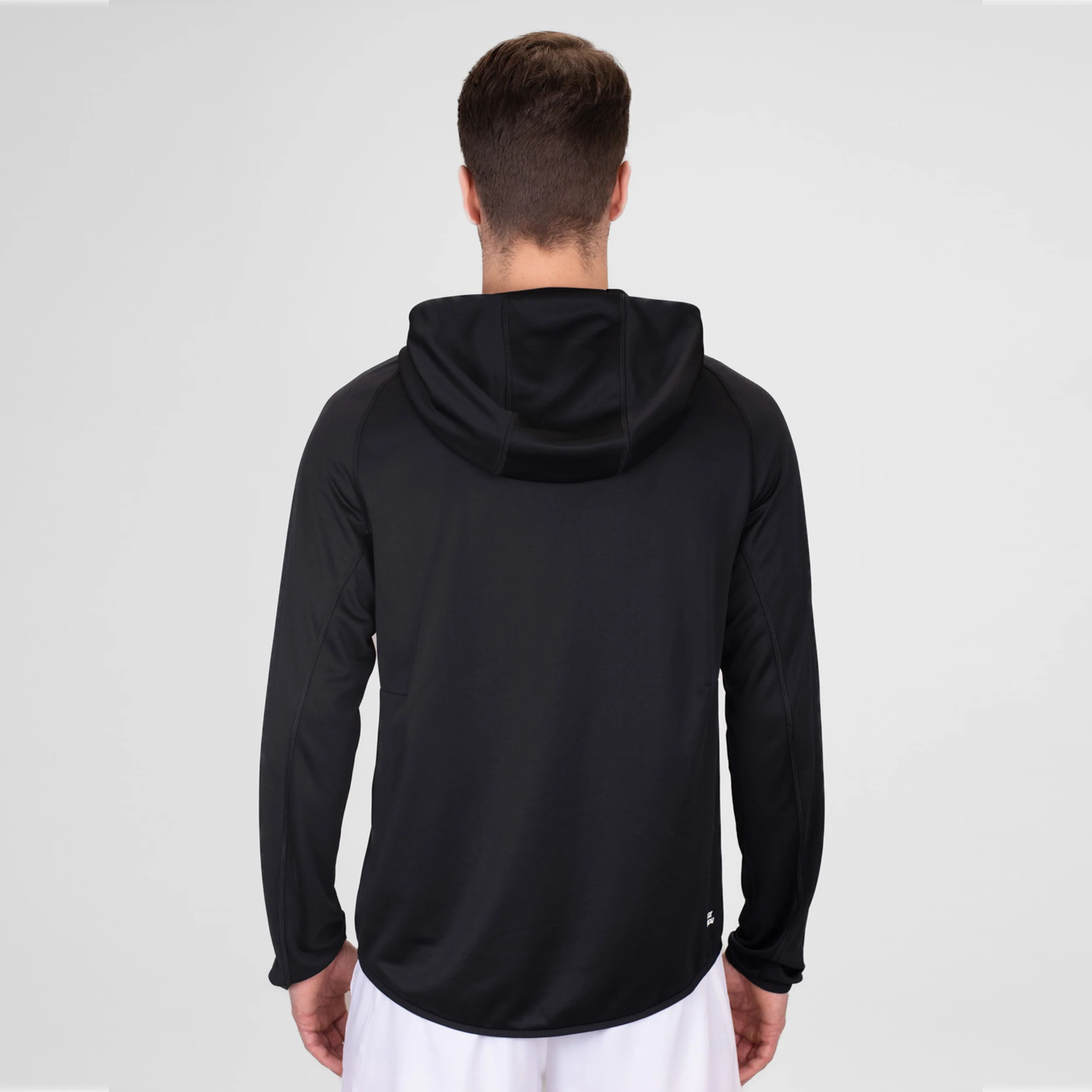 Crew Hood Chaqueta De Entrenamiento Hombres-Negro - Image 7
