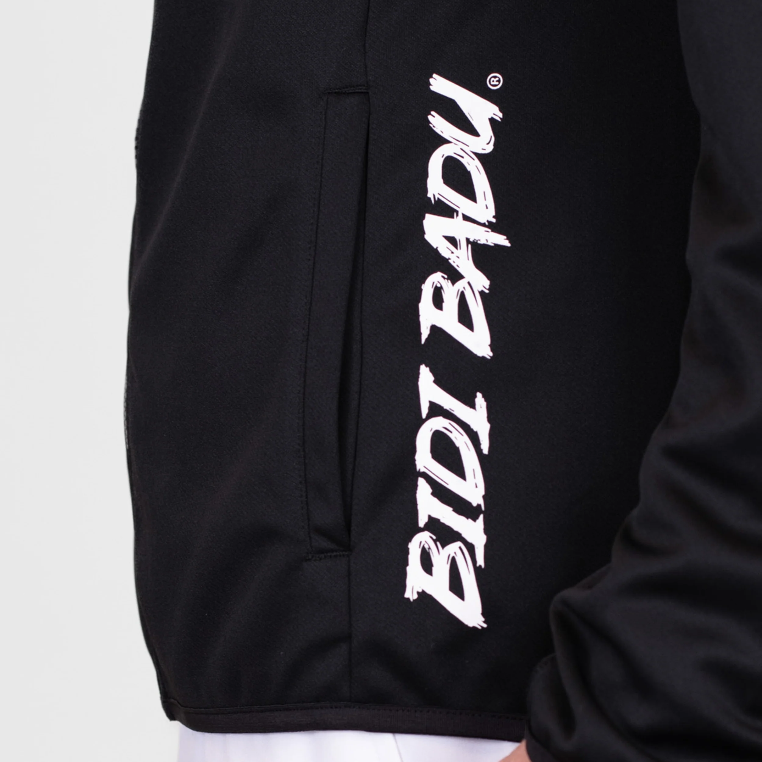 Crew Hood Chaqueta De Entrenamiento Hombres-Negro - Image 8