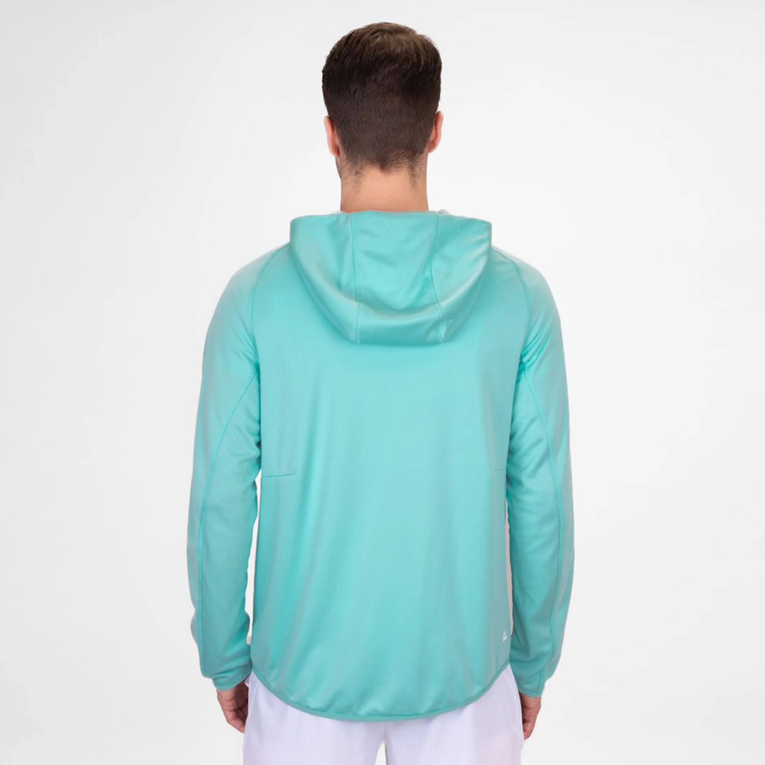 Crew Hood Chaqueta De Entrenamiento Hombres-Turquesa - Image 7