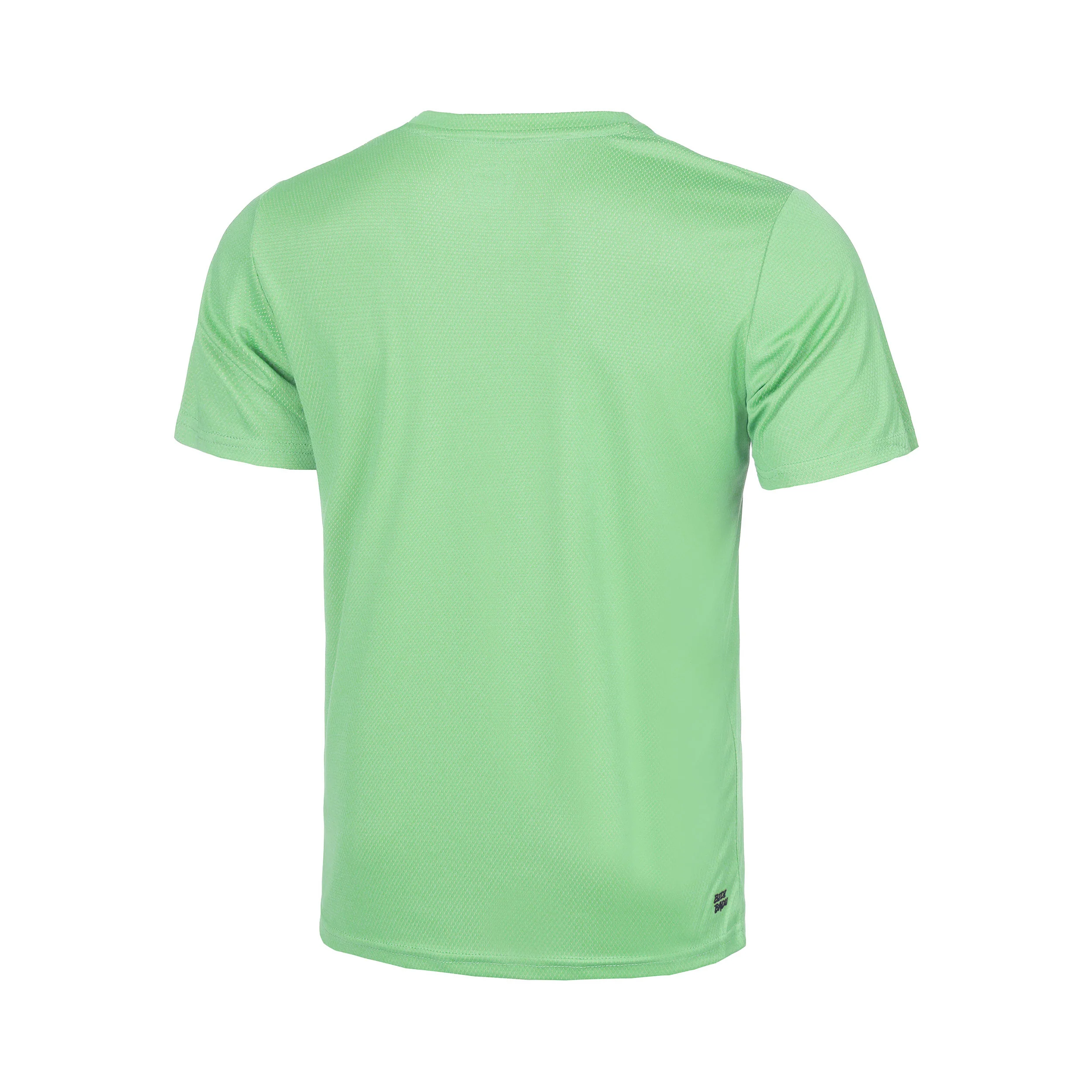 Crew Inside Out V-Neck Camiseta De Manga Corta Chicos-Verde Neón,Azul Oscuro - Image 2
