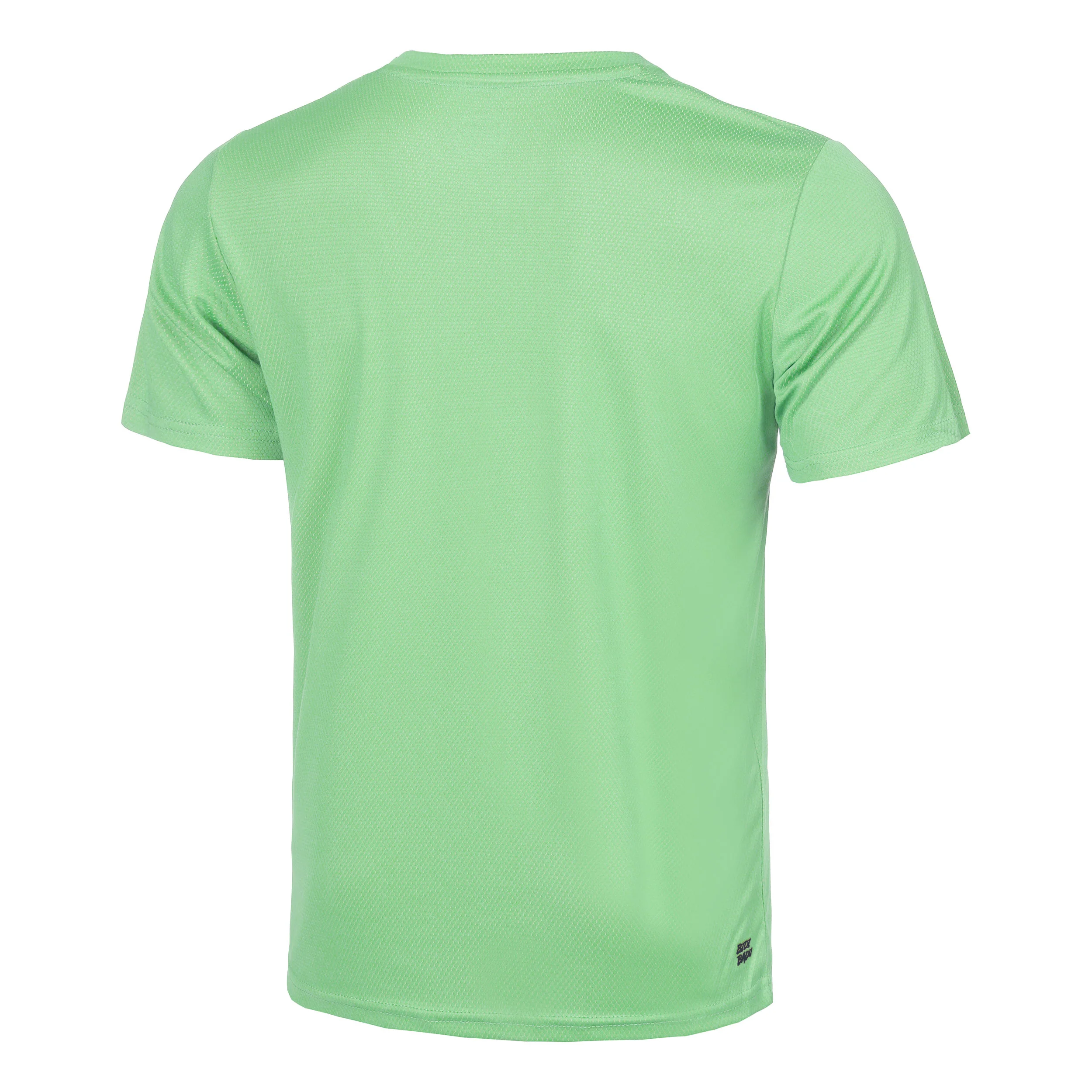 Crew Inside Out V-Neck Camiseta De Manga Corta Hombres-Verde Neón,Azul Oscuro - Image 2