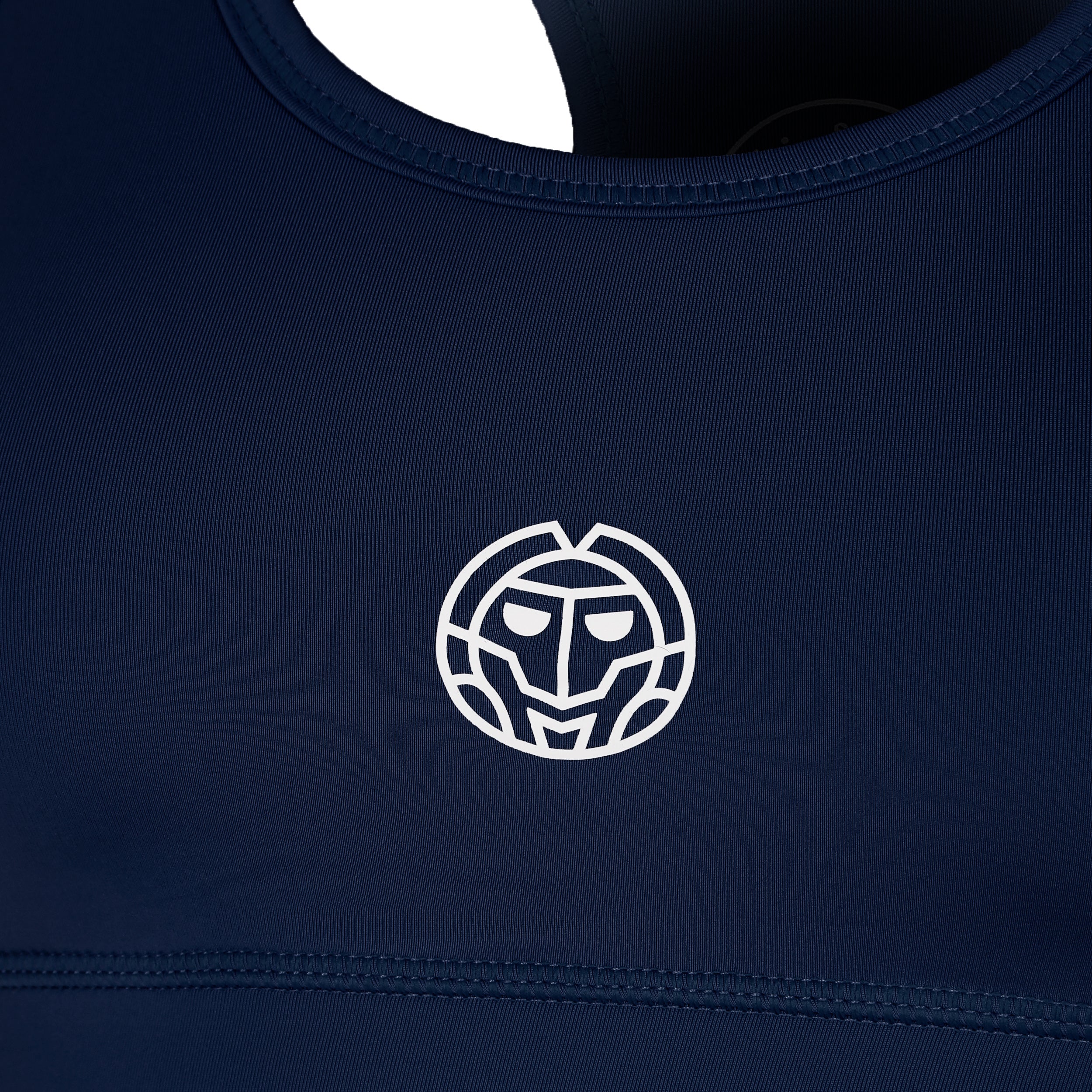 Crew Medium Support Sujetador Deportivo Mujeres-Azul Oscuro - Image 3