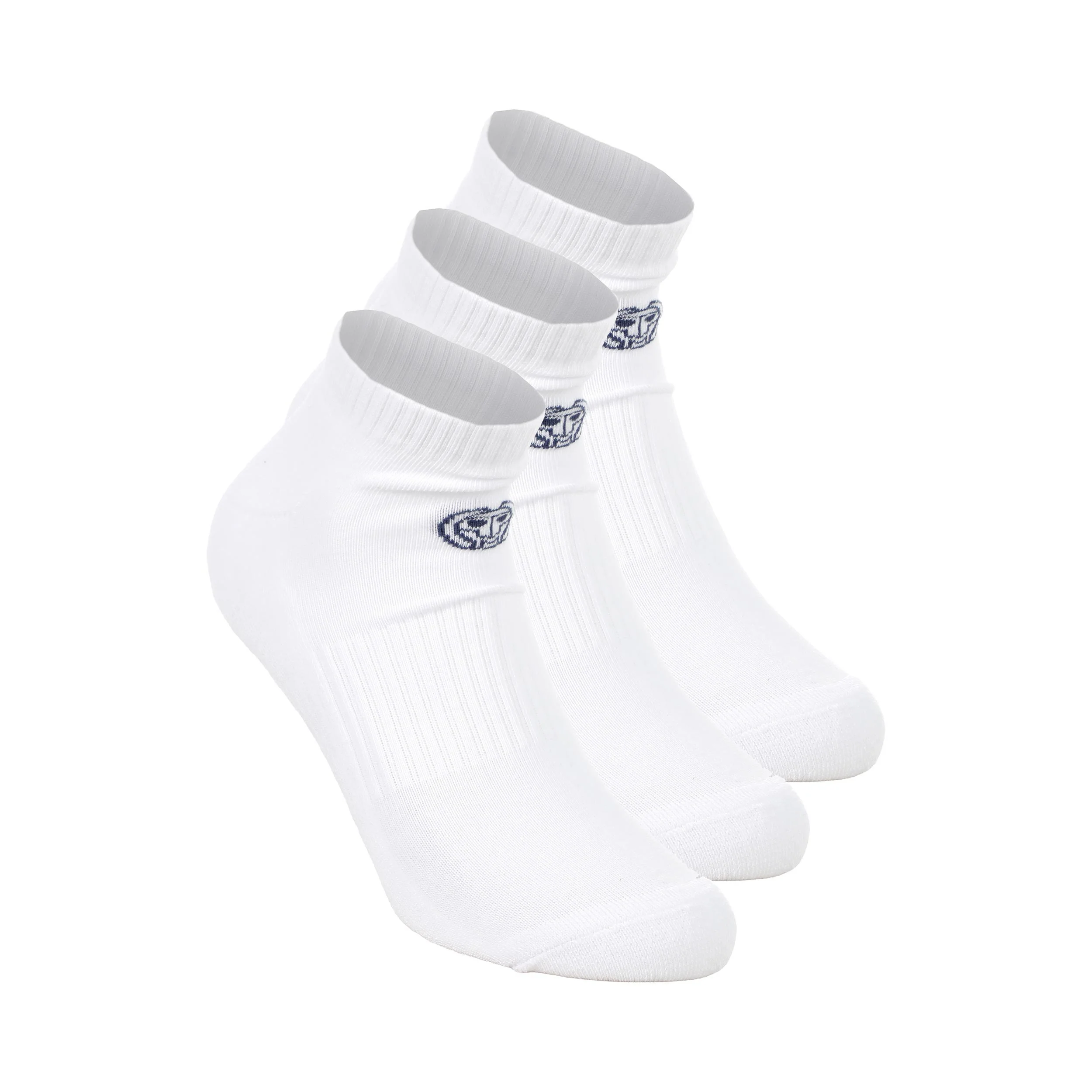 Crew Performance Calcetines de tenis Pack de 3 -blanco