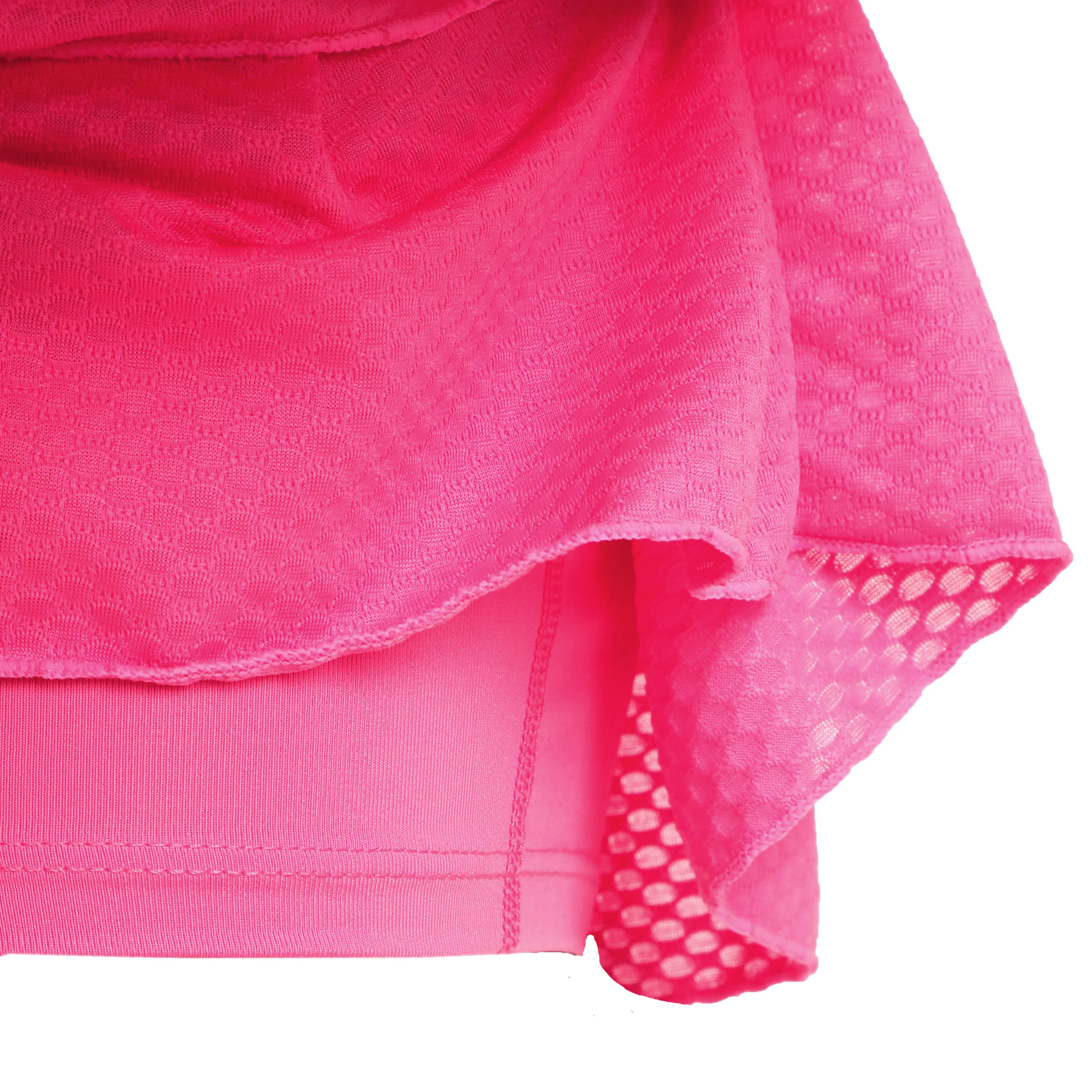 Crew Pleated Falda Chicas-Rosa - Image 3