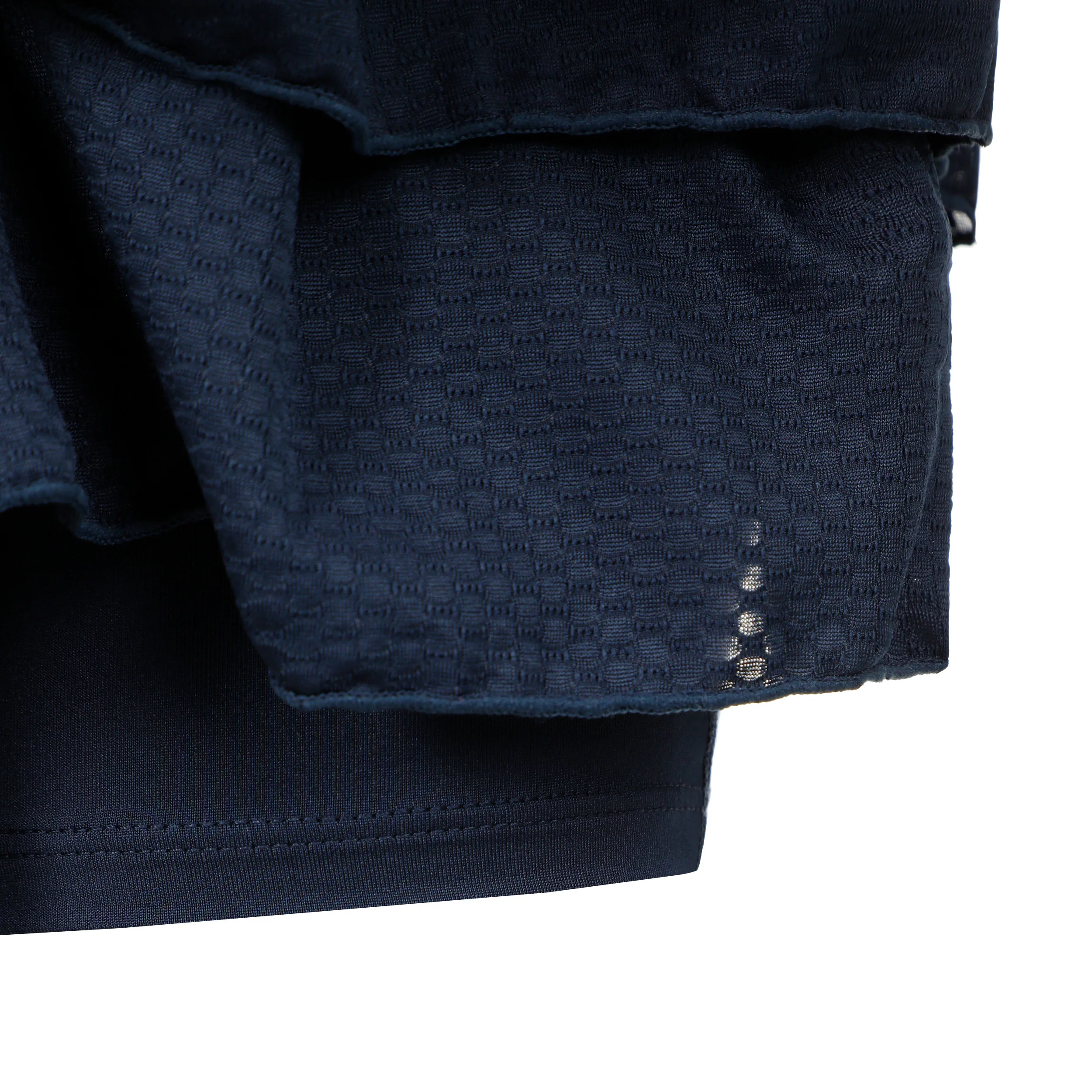Crew Pleated Falda Mujeres-Azul Oscuro - Image 3