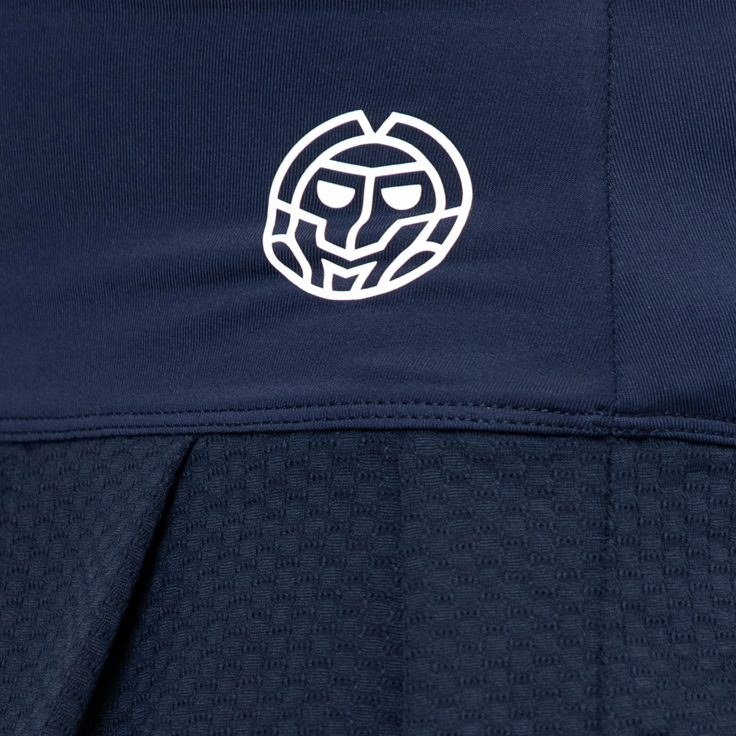 Crew Pleated Falda Mujeres-Azul Oscuro - Image 9