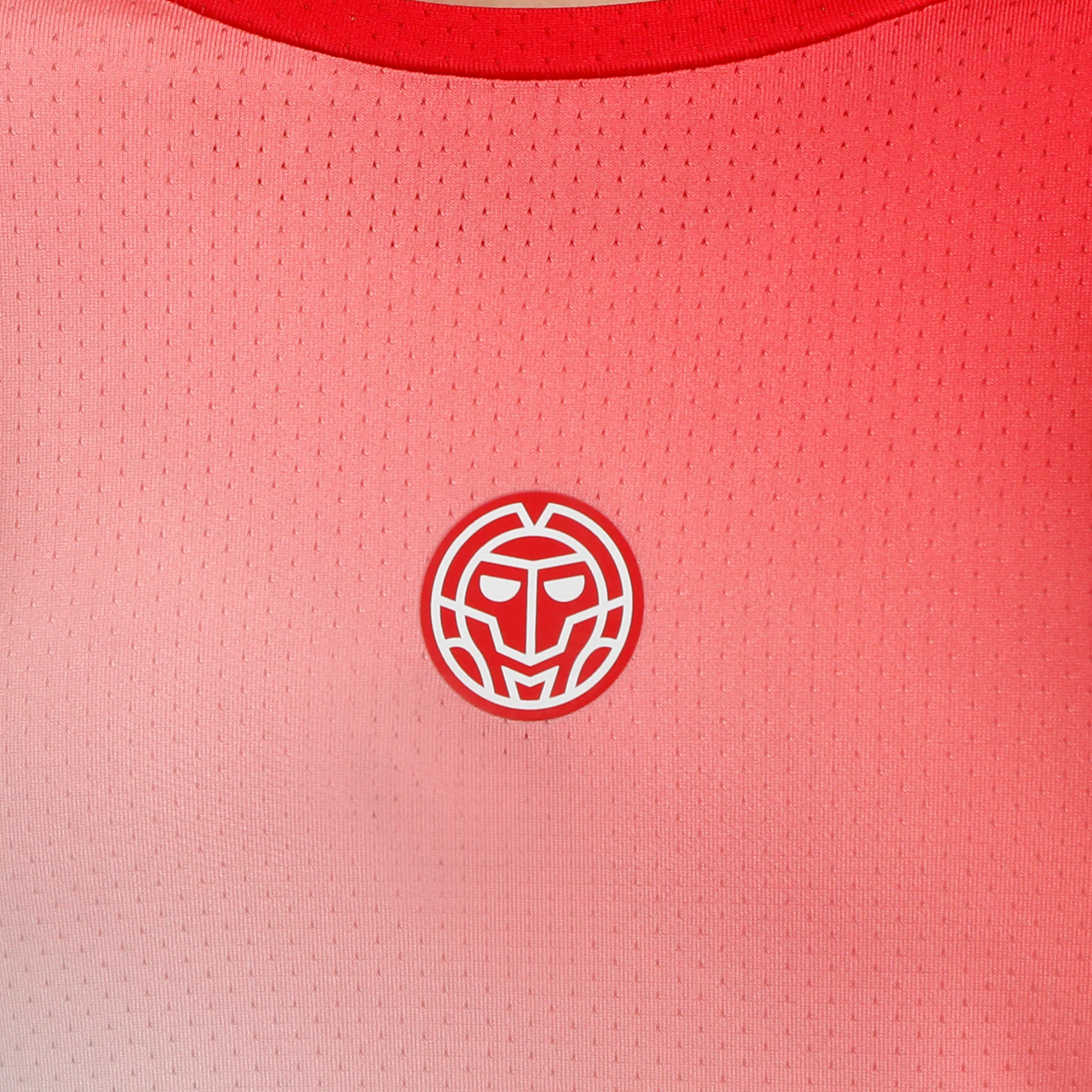 Crew Racerback Camiseta de tirantes Mujeres-rojo, blanco - Image 3