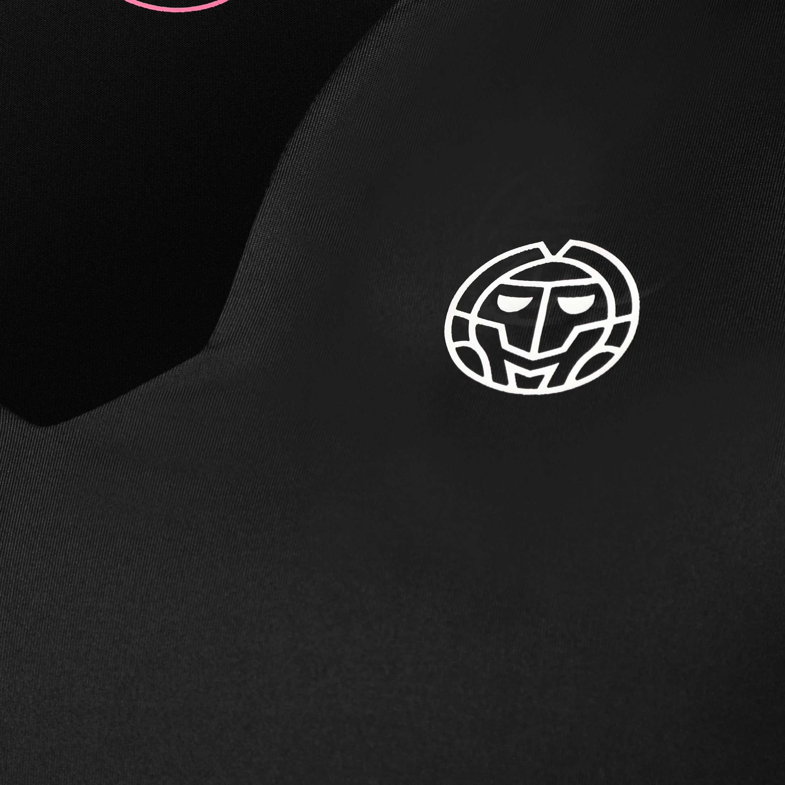 Crew V-Neck Camiseta De Manga Corta Mujeres-Negro - Image 3