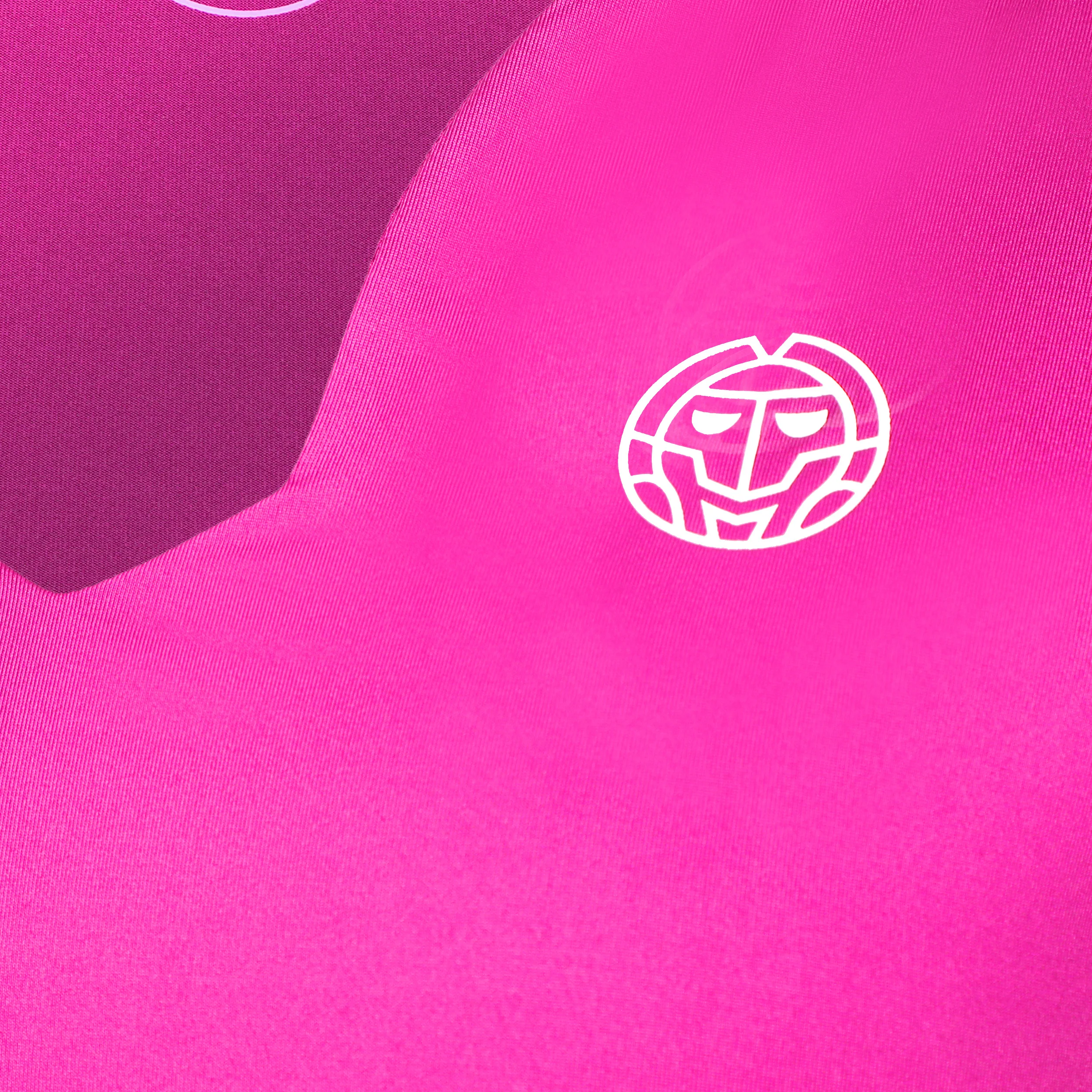Crew V-Neck Camiseta De Manga Corta Mujeres-Rosa - Image 7
