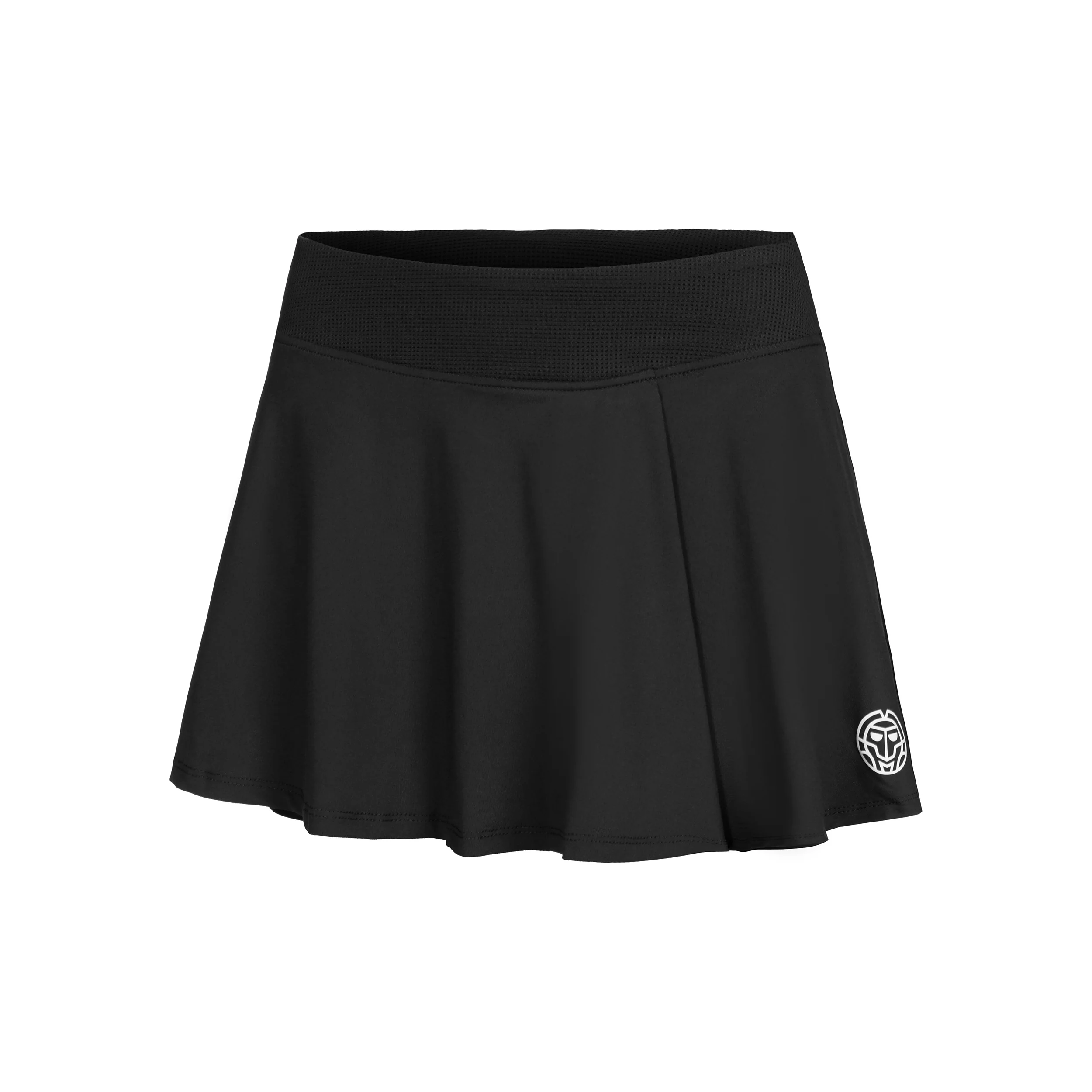Crew Wavy Falda Chicas-Negro