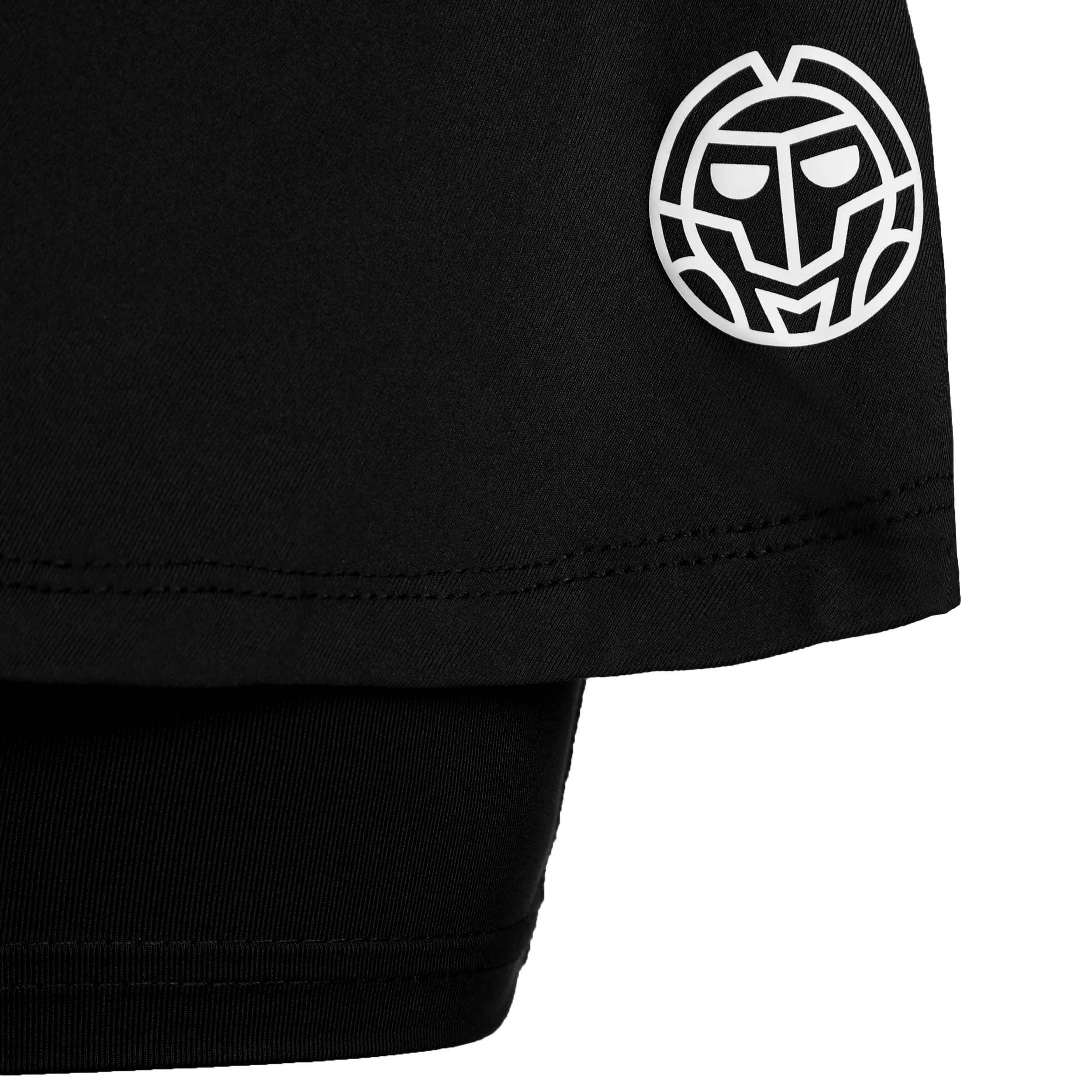 Crew Wavy Falda Chicas-Negro - Image 3