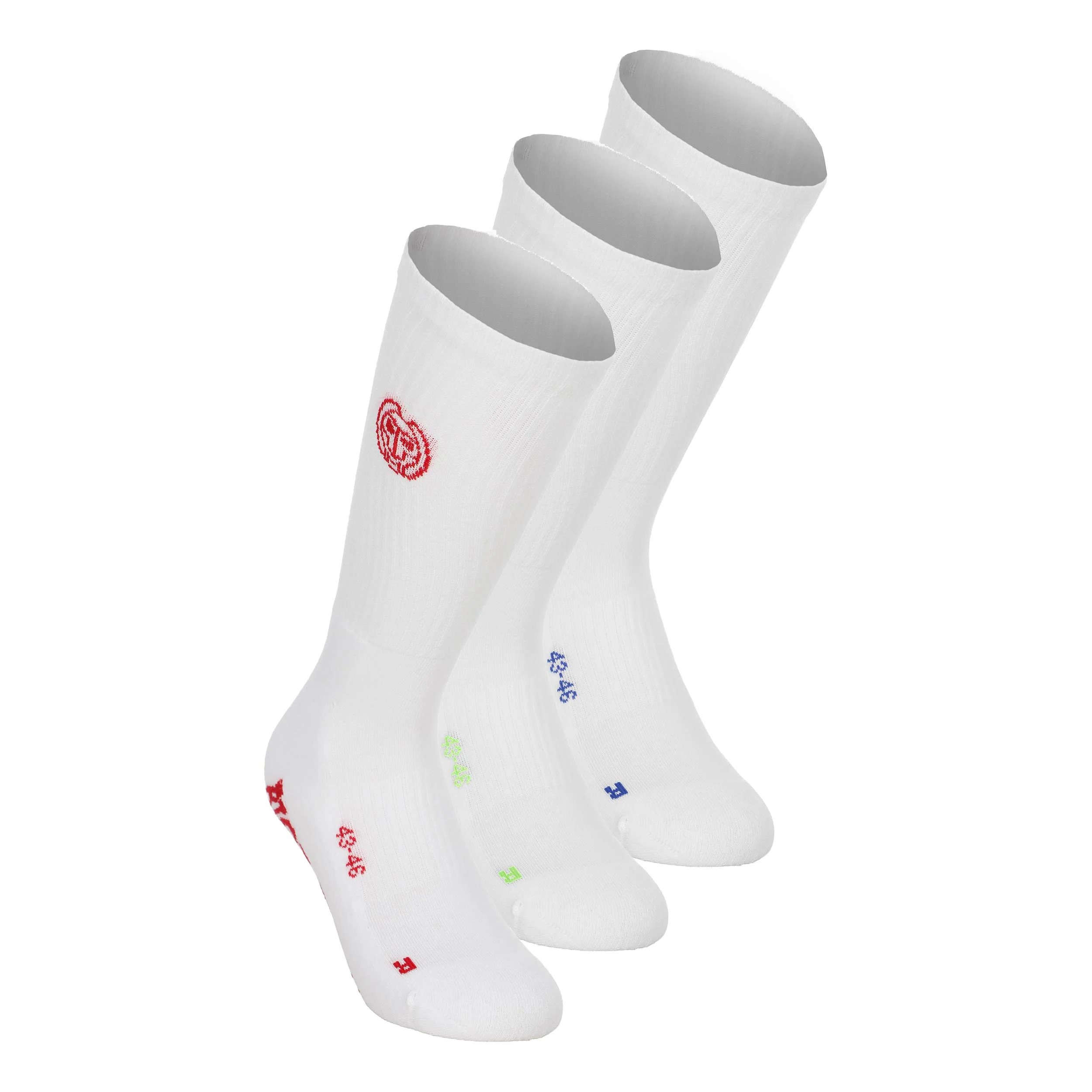 Crispy White Crew Move Calcetines De Tenis-Blanco