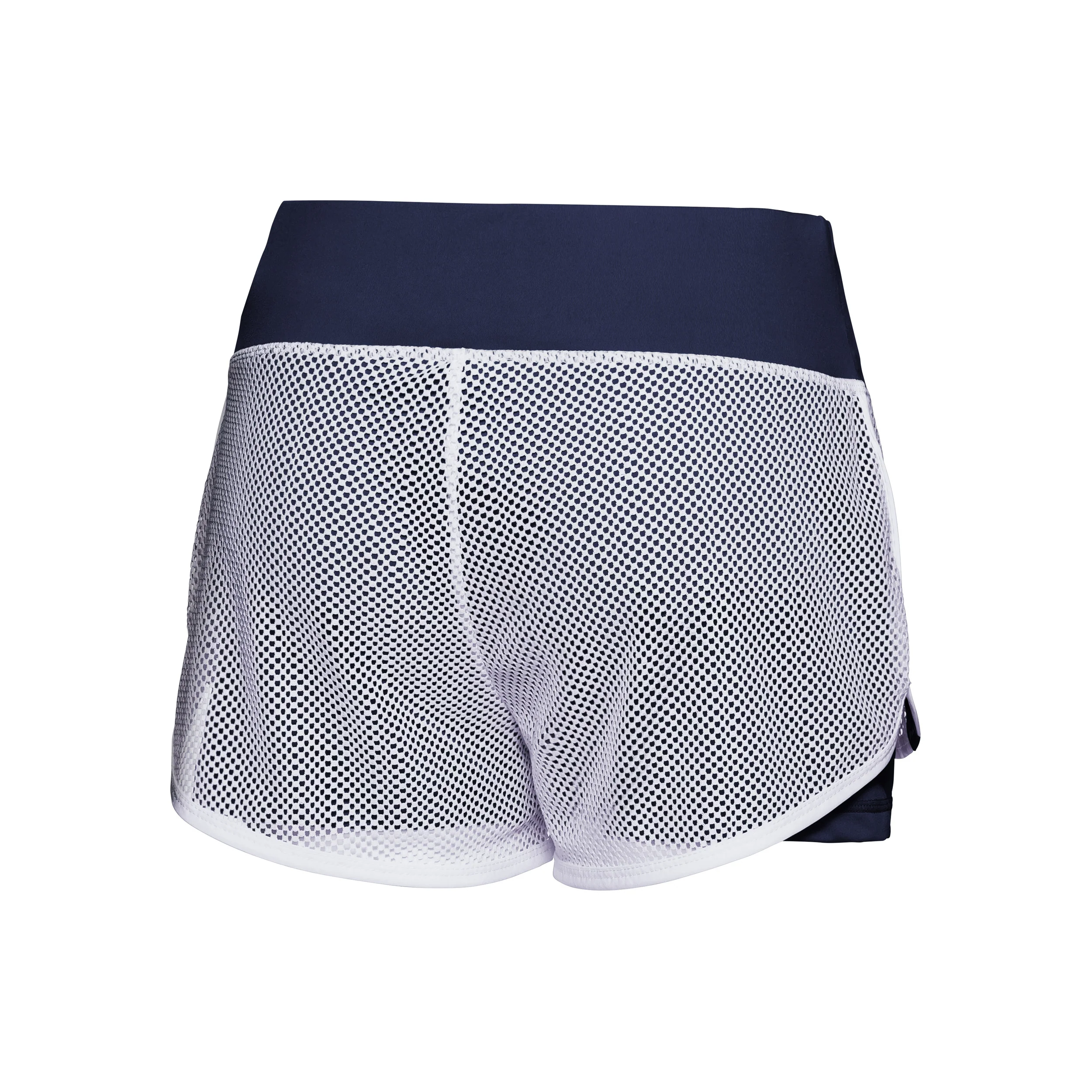 Efia Tech (2in1) Shorts Mujeres-Azul Oscuro,Blanco - Image 2