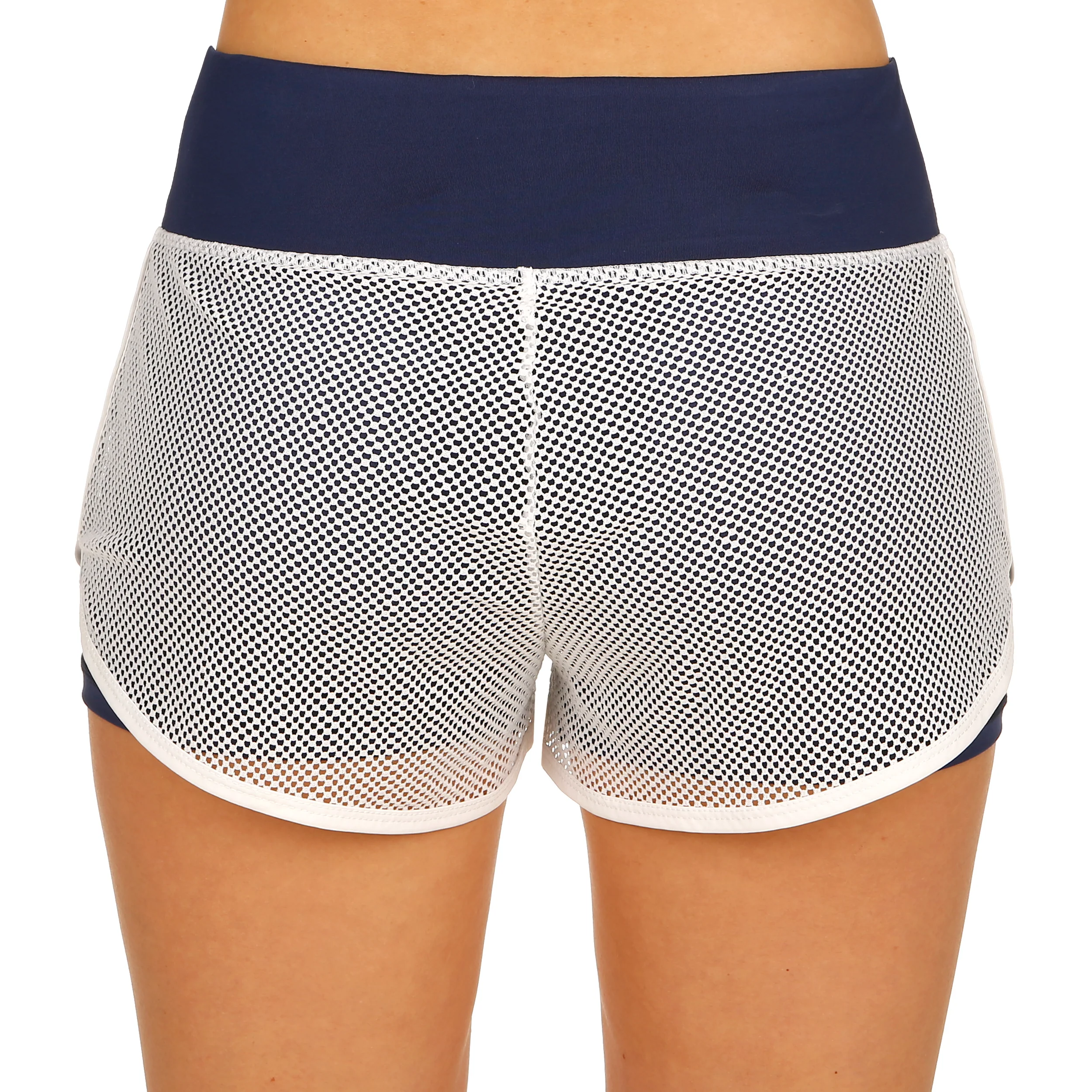 Efia Tech (2in1) Shorts Mujeres-Azul Oscuro,Blanco - Image 5