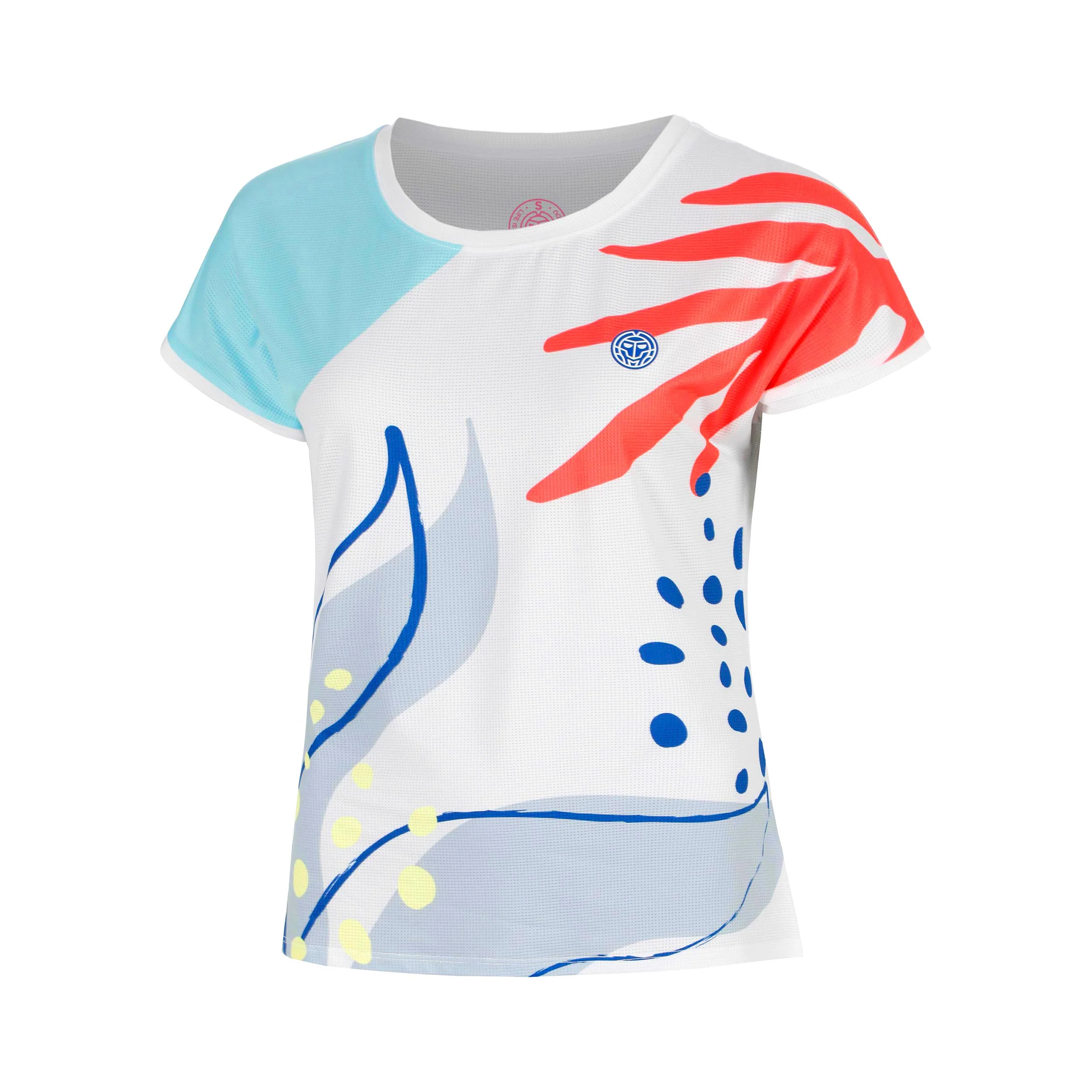 Hey Laguna Camiseta de manga corta Chicas-blanco, multicolor
