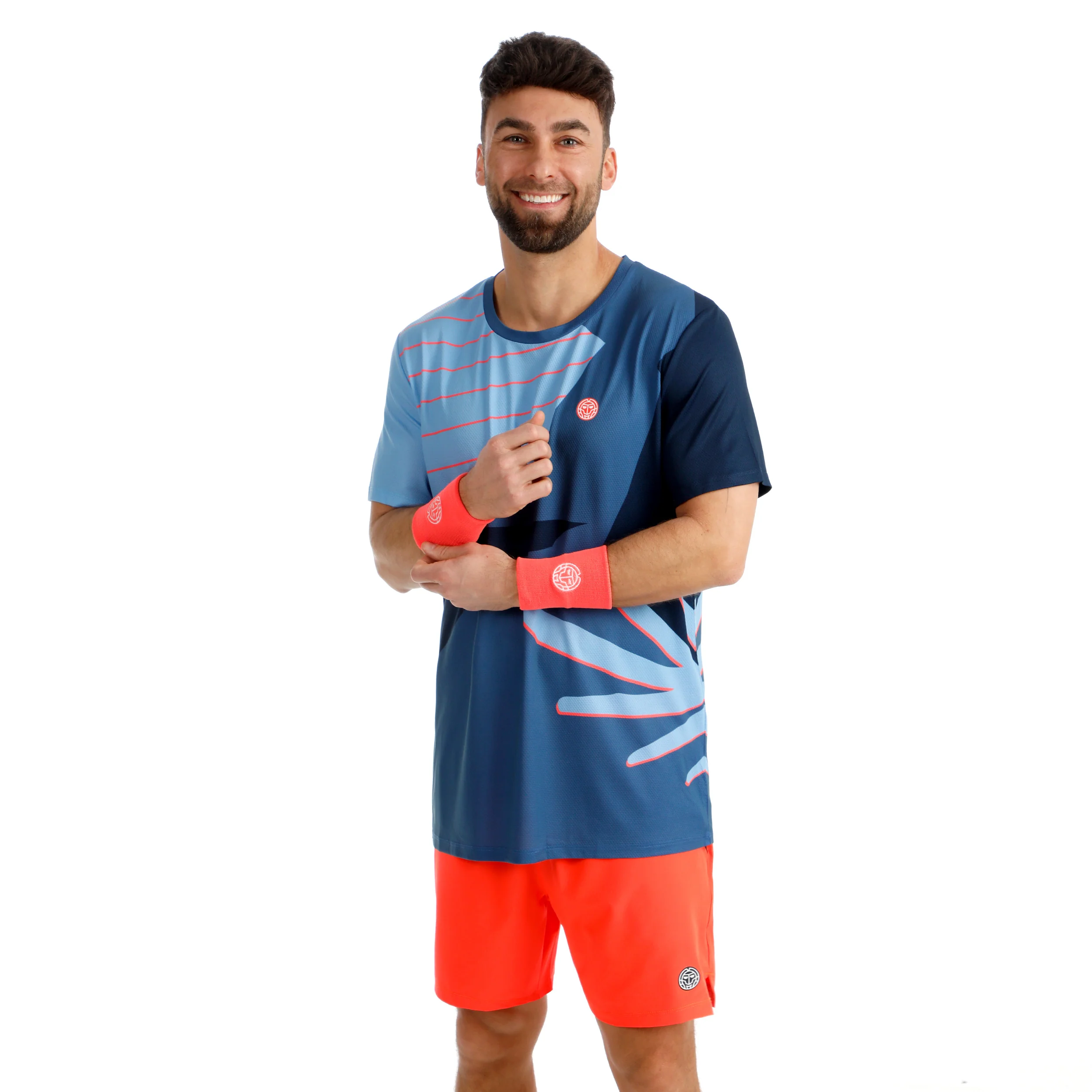 Hey Laguna Camiseta de manga corta Hombres-azul, coral - Image 6