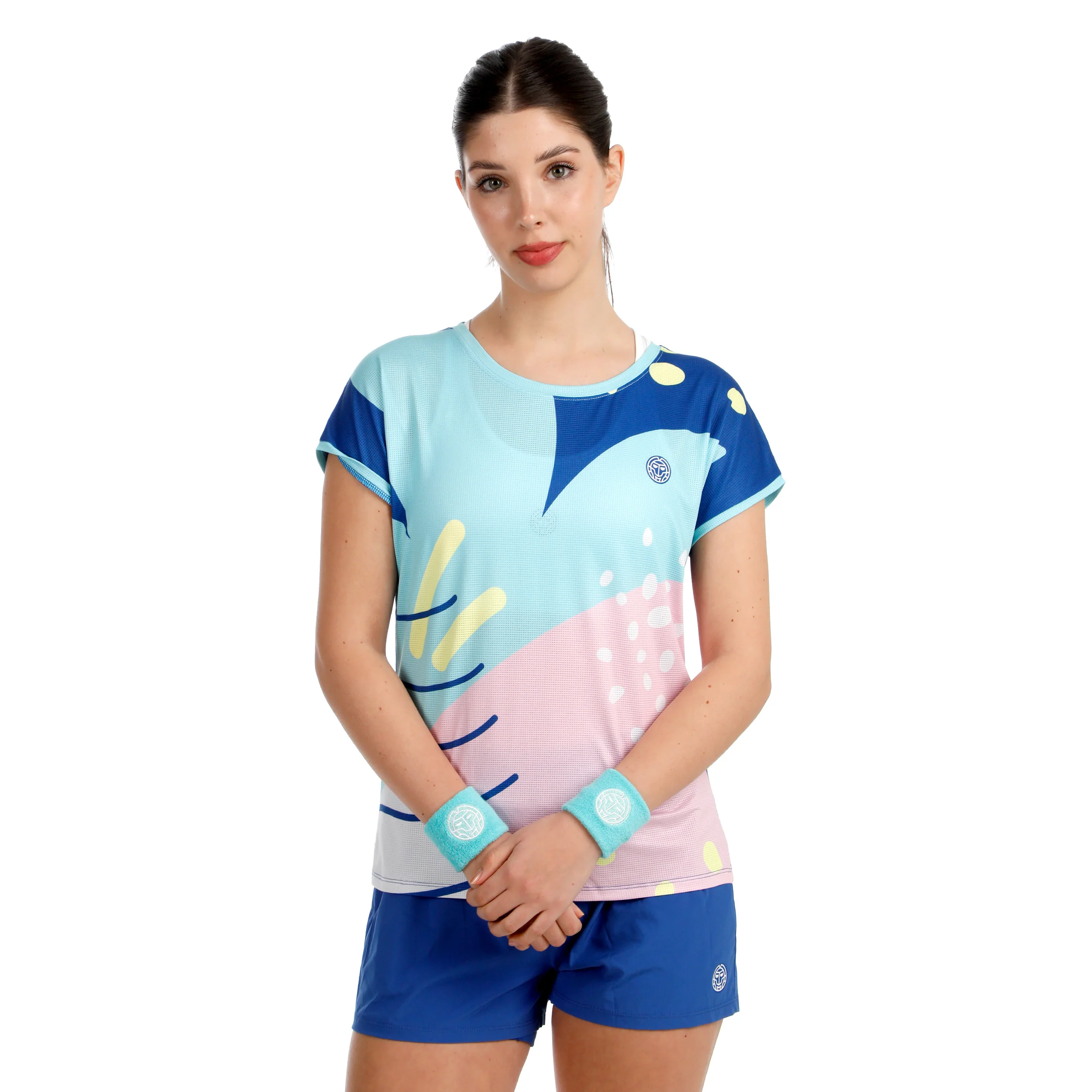 Hey Laguna Camiseta de manga corta Mujeres-azul, multicolor - Image 6