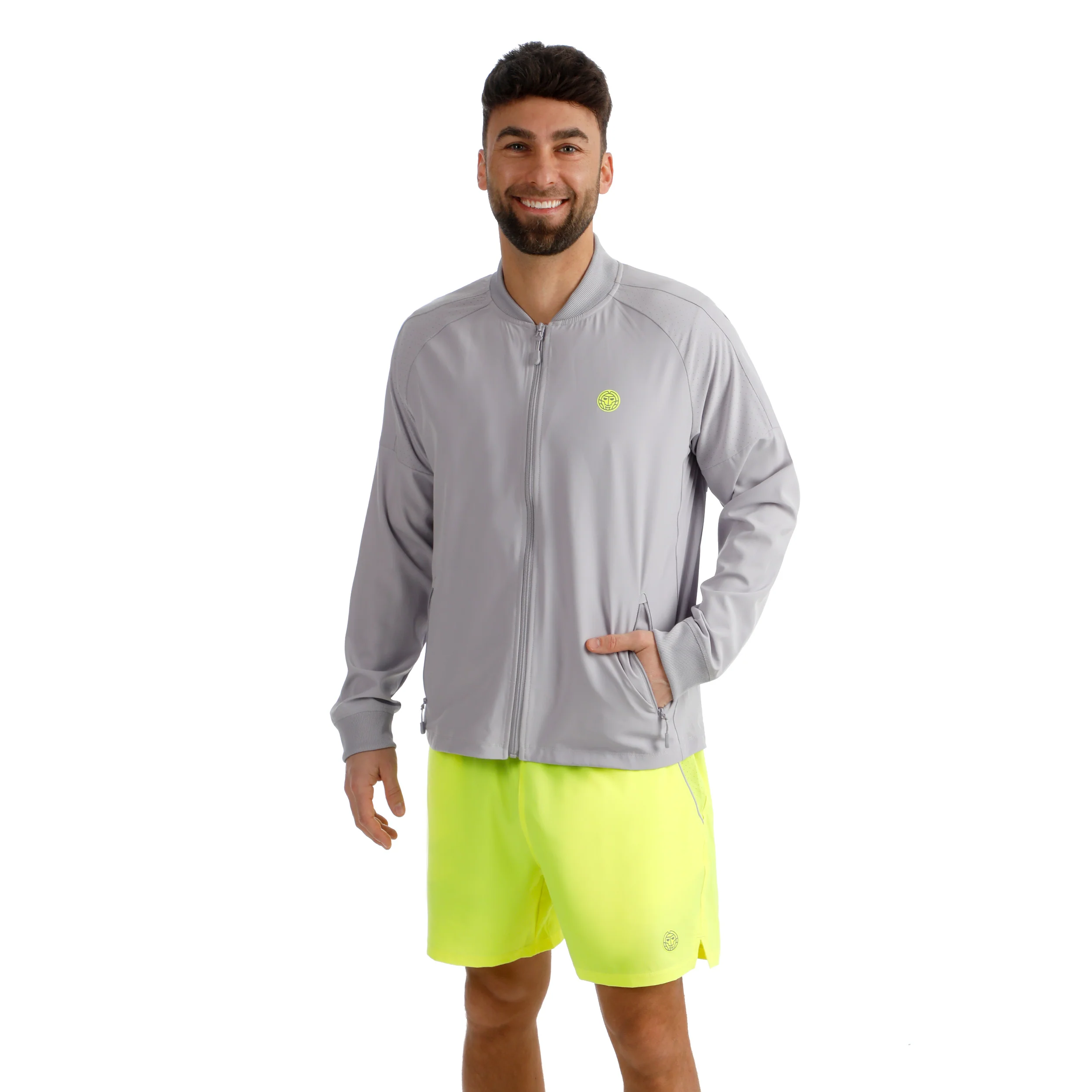 Hey Laguna Chaqueta de entrenamiento Hombres-gris - Image 6