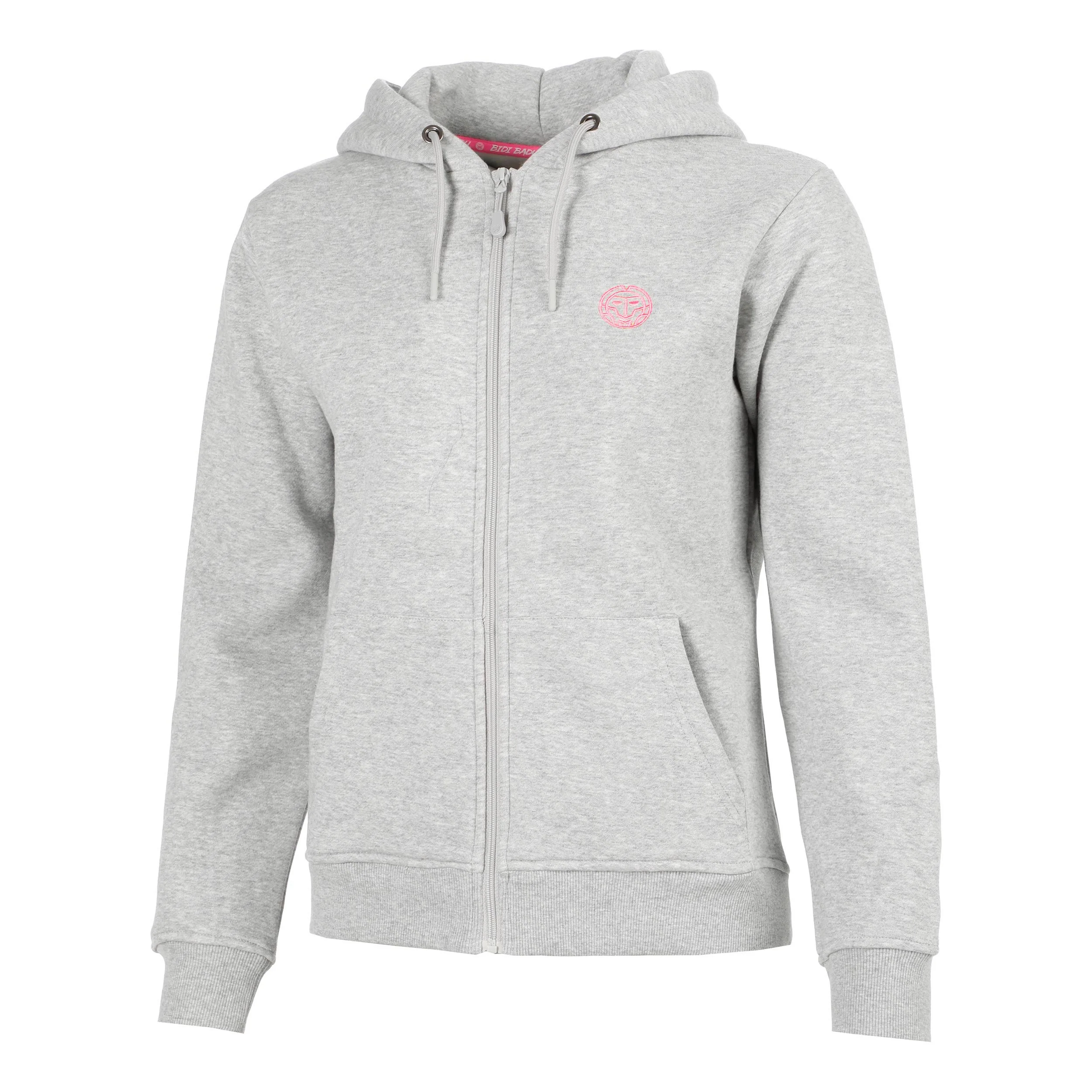 Hey Laguna Logo Zip Sudadera con capucha Mujeres-gris claro - Image 2