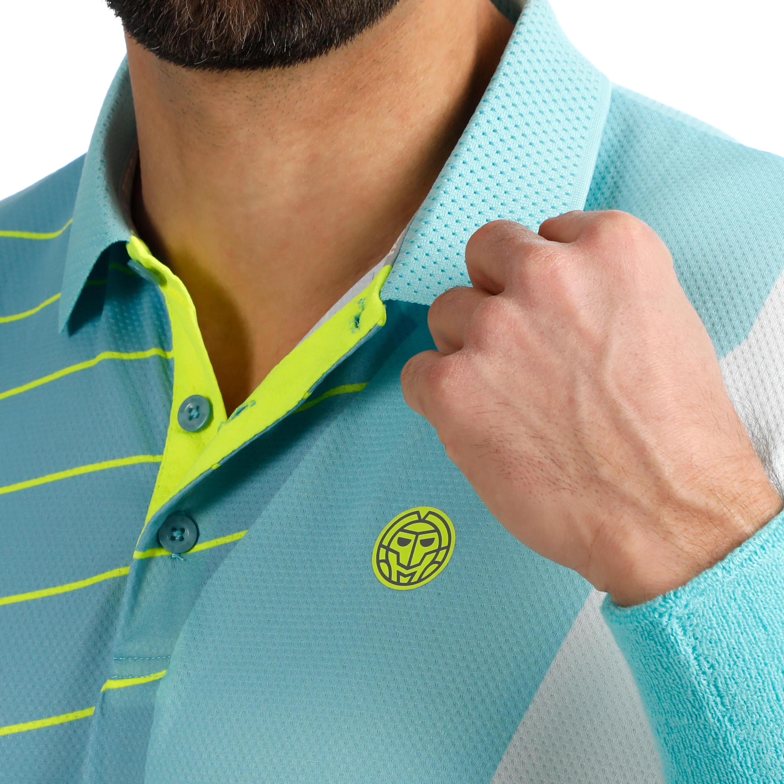 Hey Laguna Polo Hombres-turquesa, multicolor - Image 9