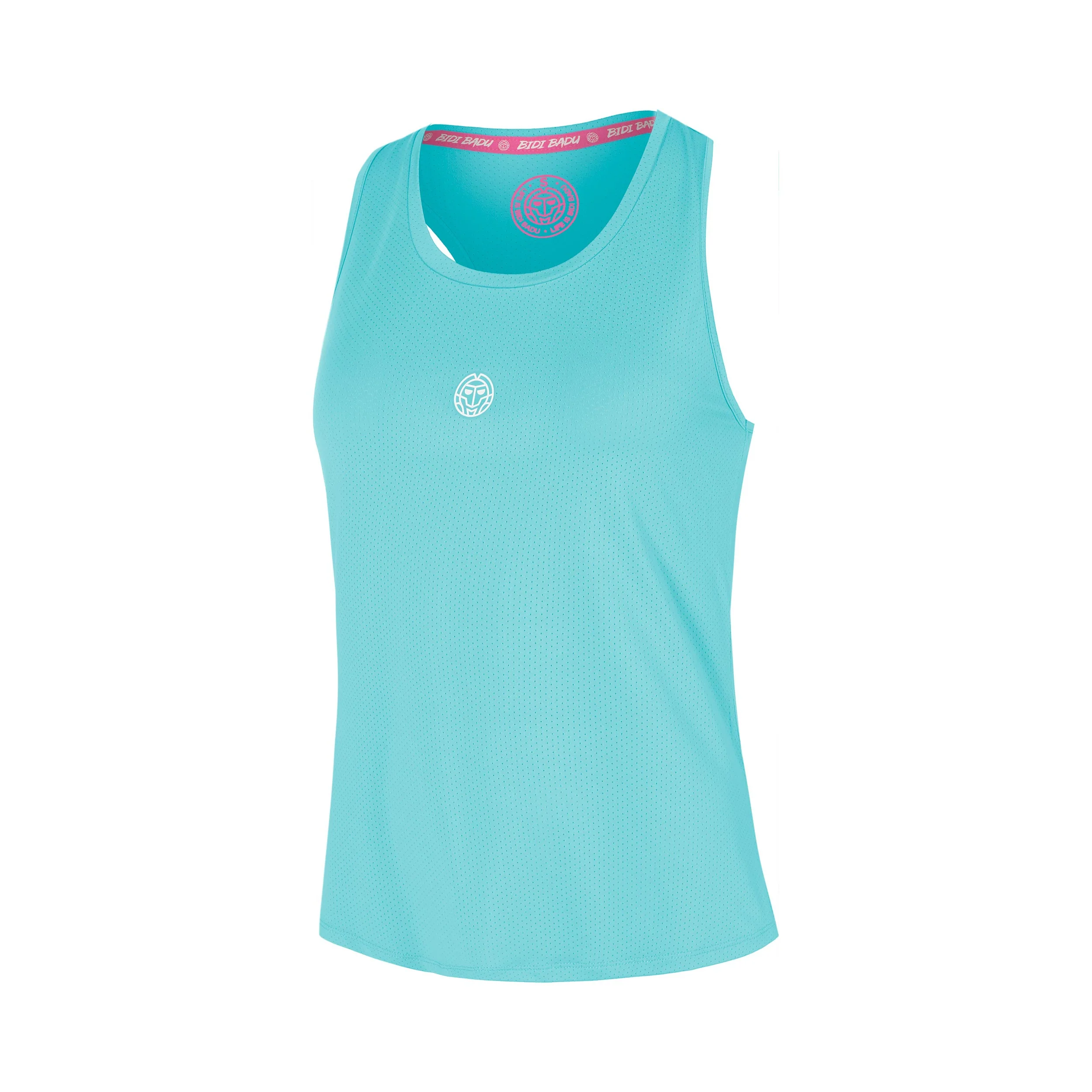 Hey Laguna Racerback Camiseta de manga corta Chicas-turquesa