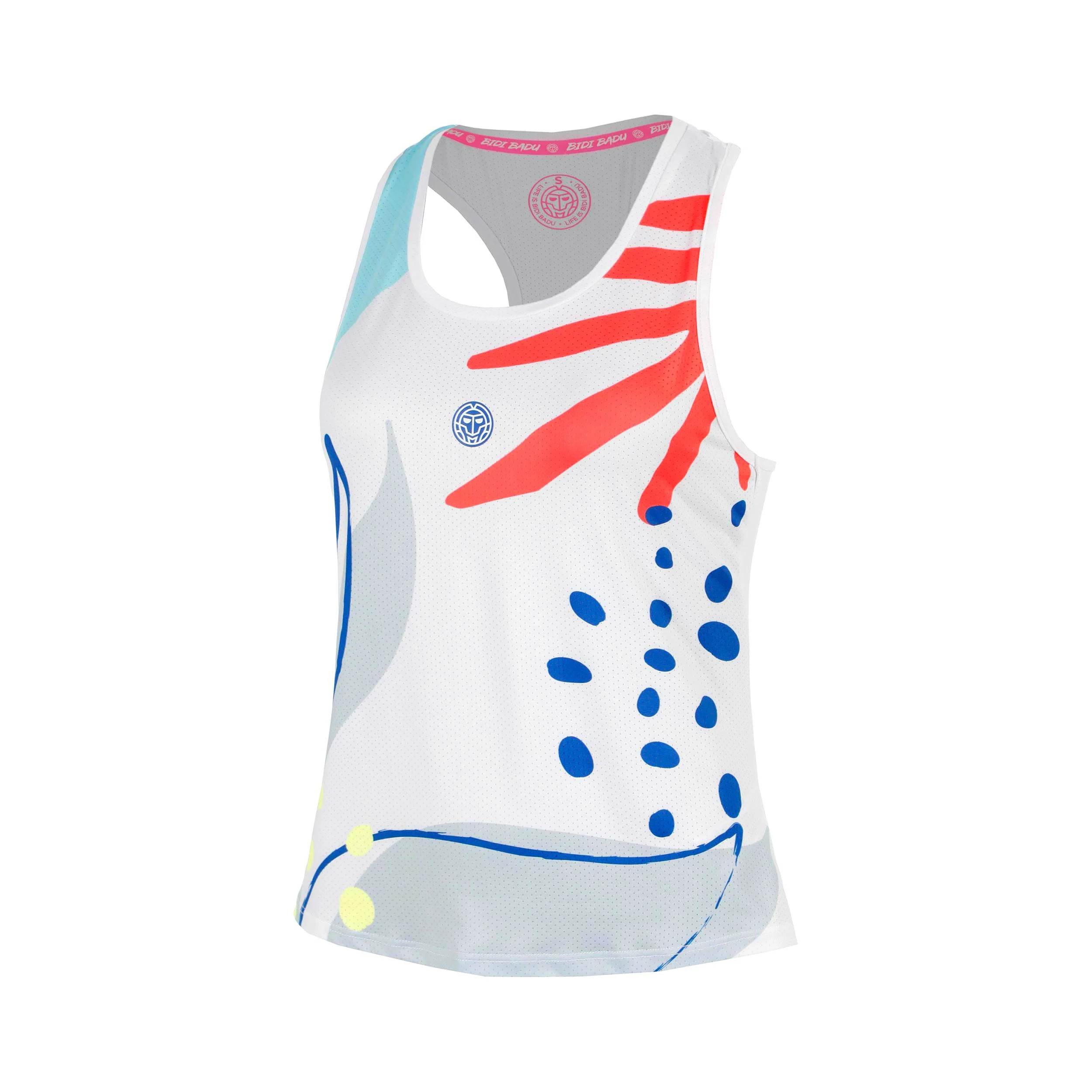 Hey Laguna Racerback Camiseta de tirantes Chicas - blanco, multicolor