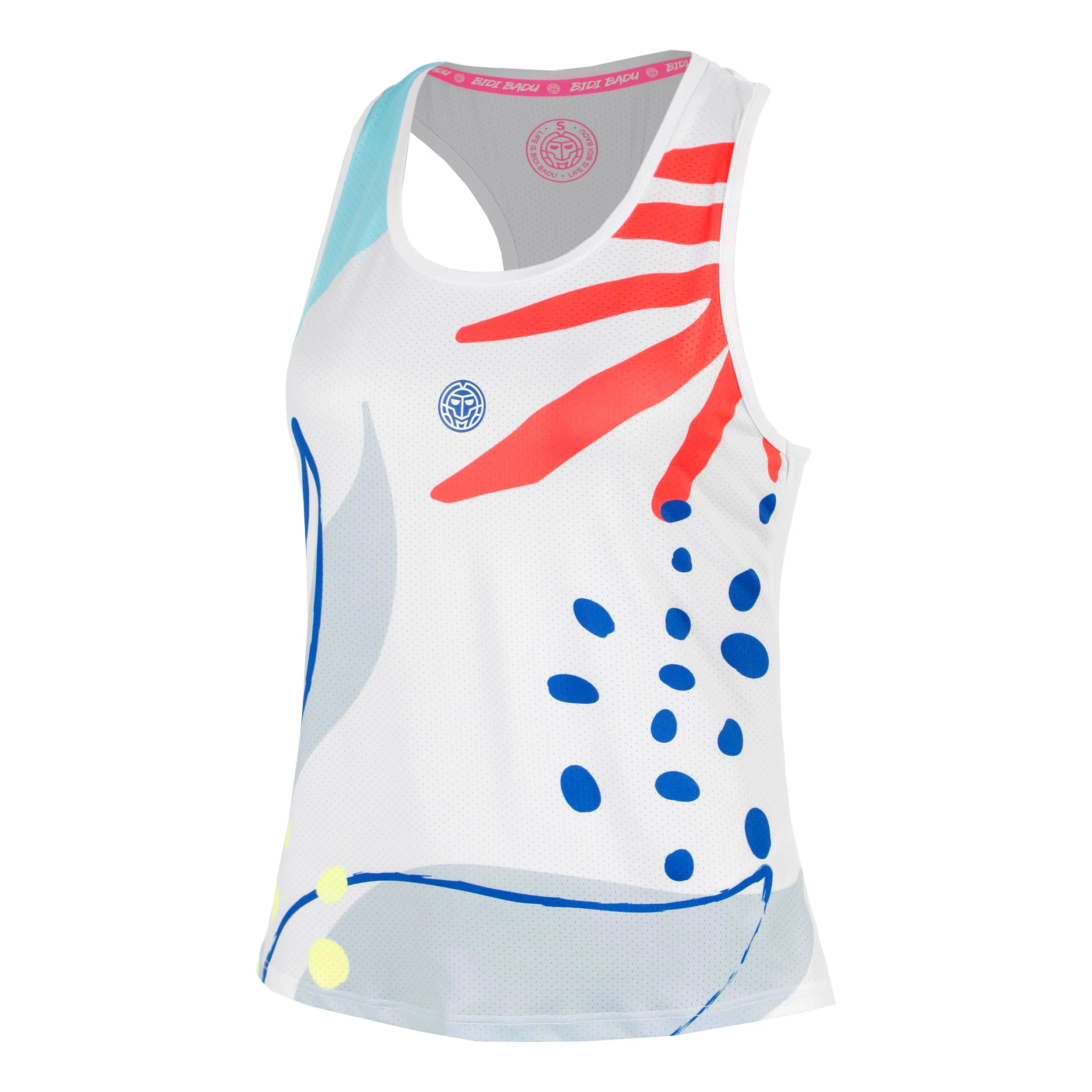 Hey Laguna Racerback
Camiseta de tirantes Mujeres-blanco, multicolor