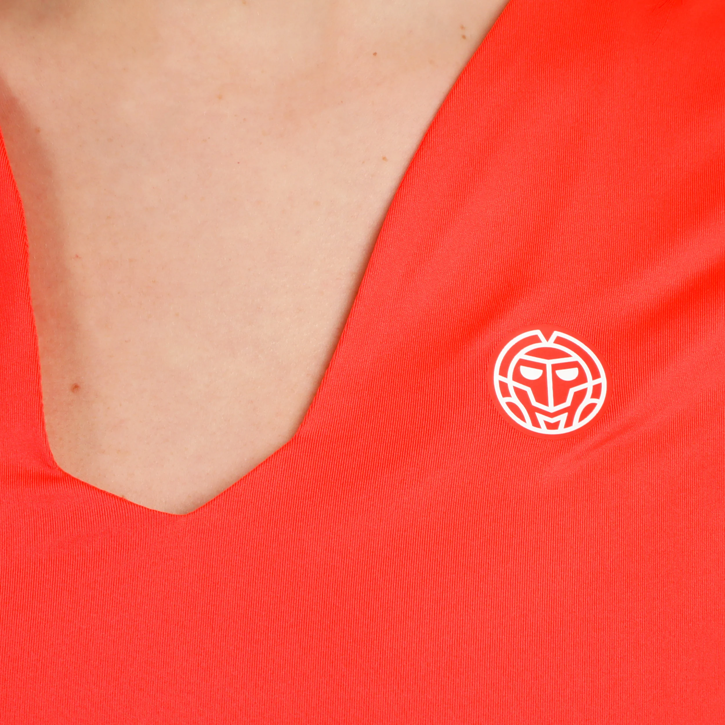 Hey Laguna V-Neck Camiseta de manga corta Mujeres-coral - Image 8