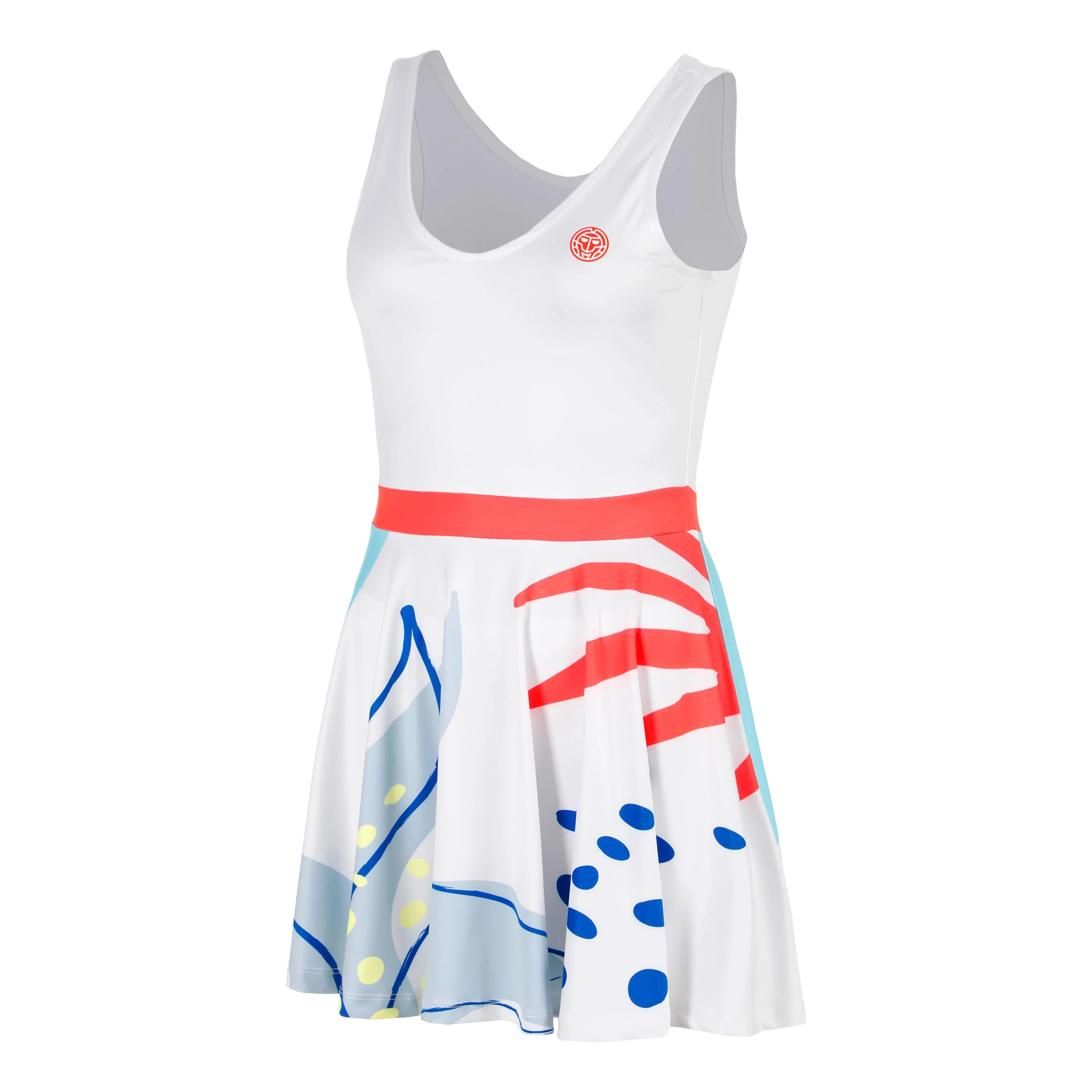 Hey Laguna Vestido Mujeres-blanco, multicolor