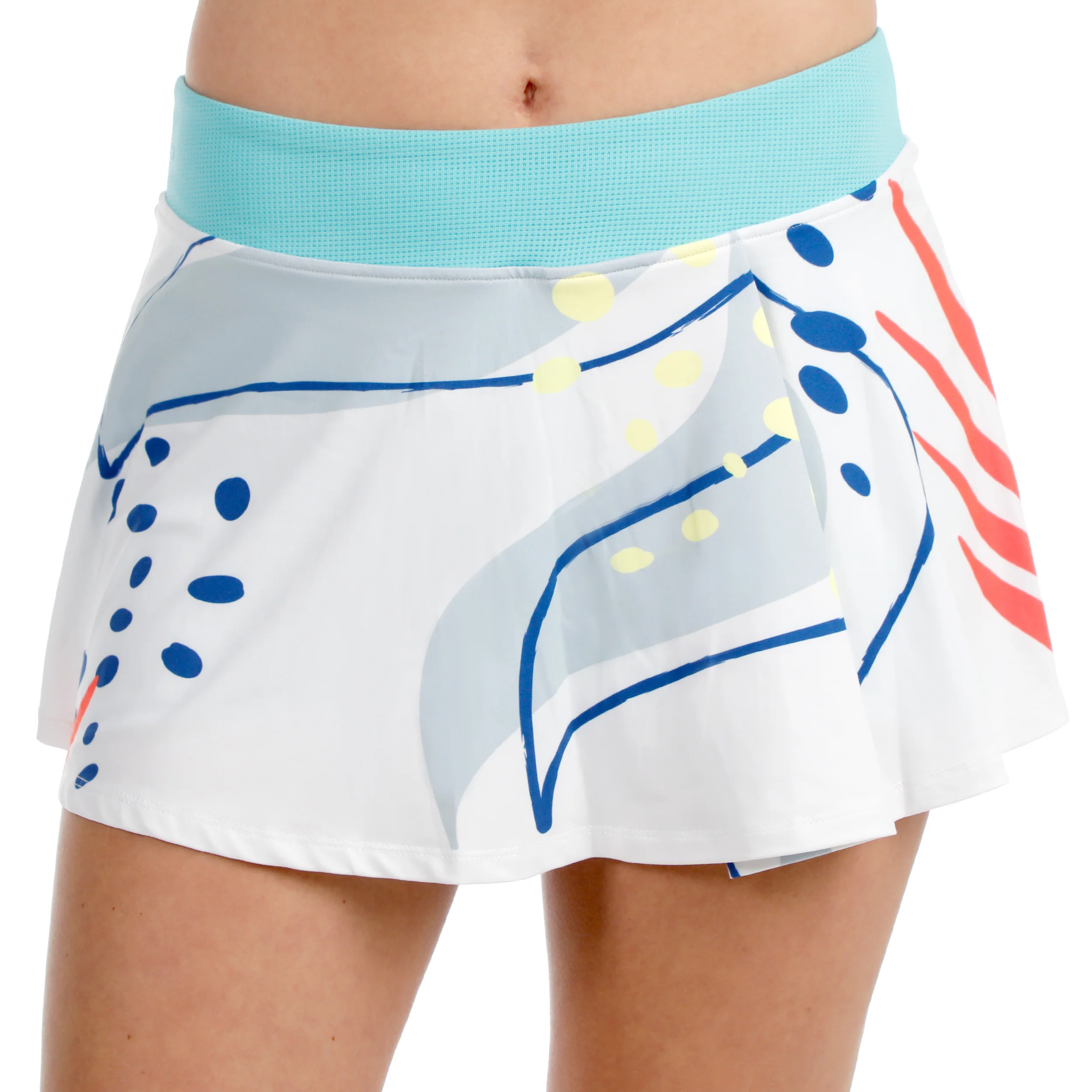 Hey Laguna Wavy Falda Mujeres-blanco, multicolor - Image 7