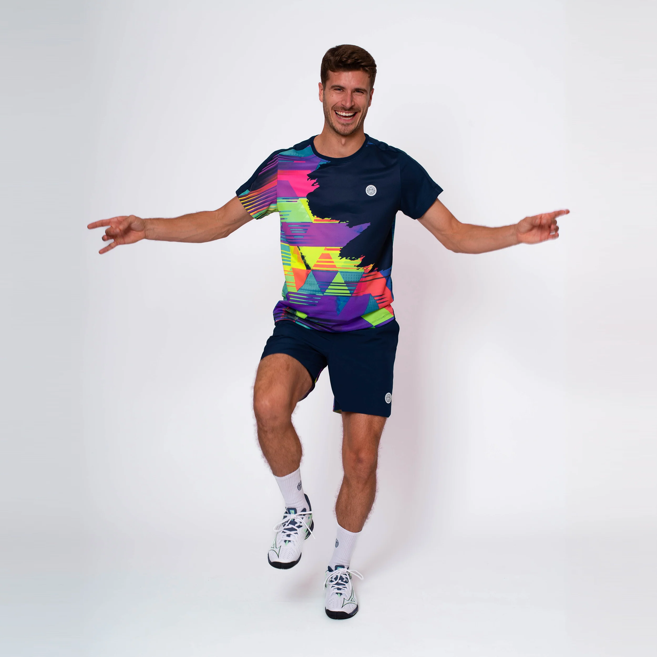 Kaleido 7in Shorts Hombres-Azul Oscuro - Image 8