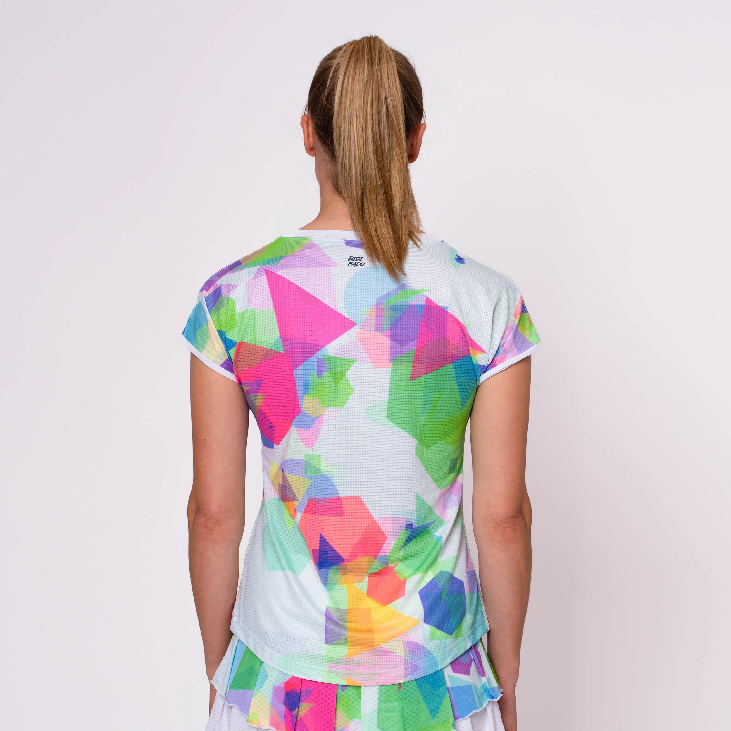 Kaleido Camiseta De Manga Corta Mujeres-Multicolor - Image 6
