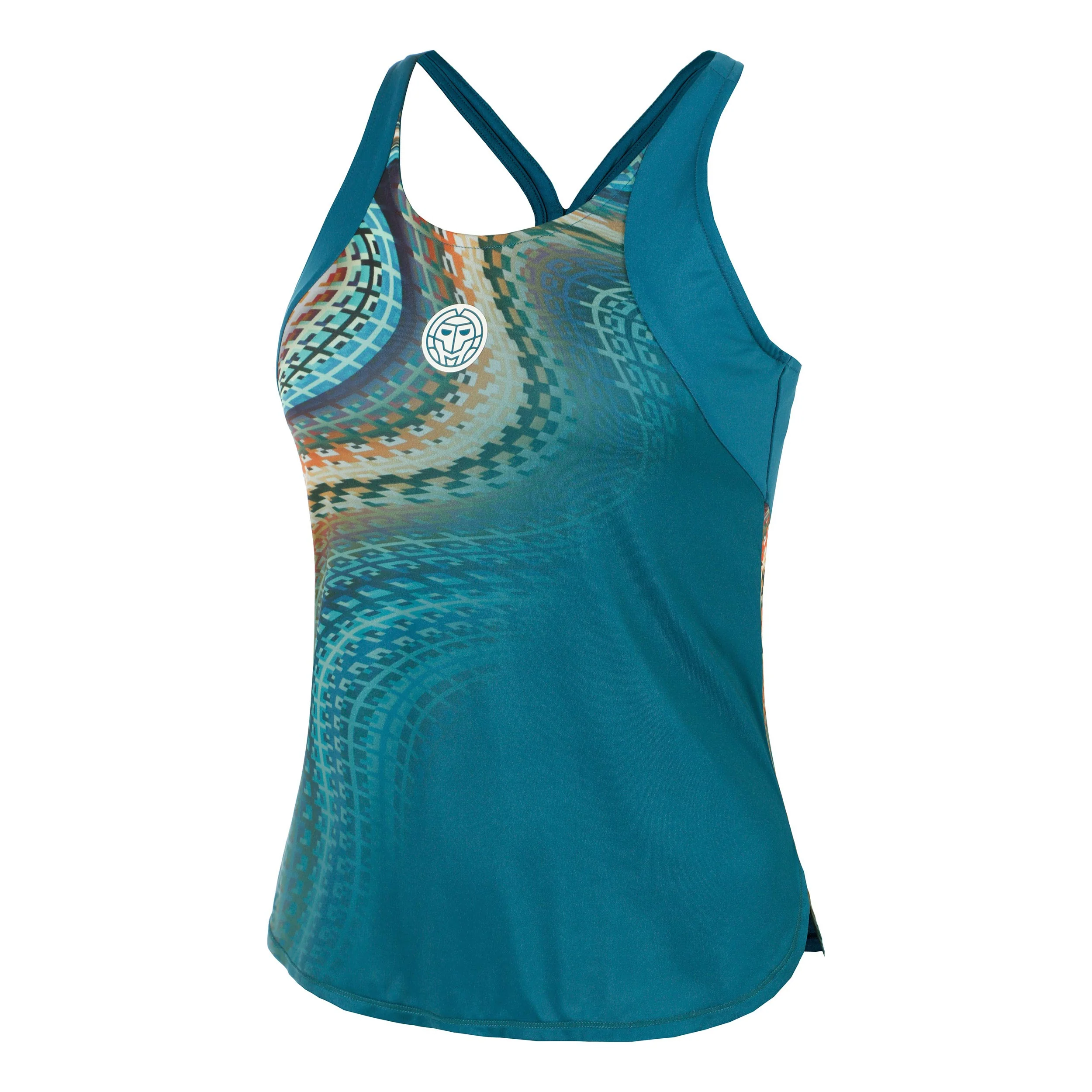 Komodo Camiseta De Tirantes Mujeres-Color Petróleo