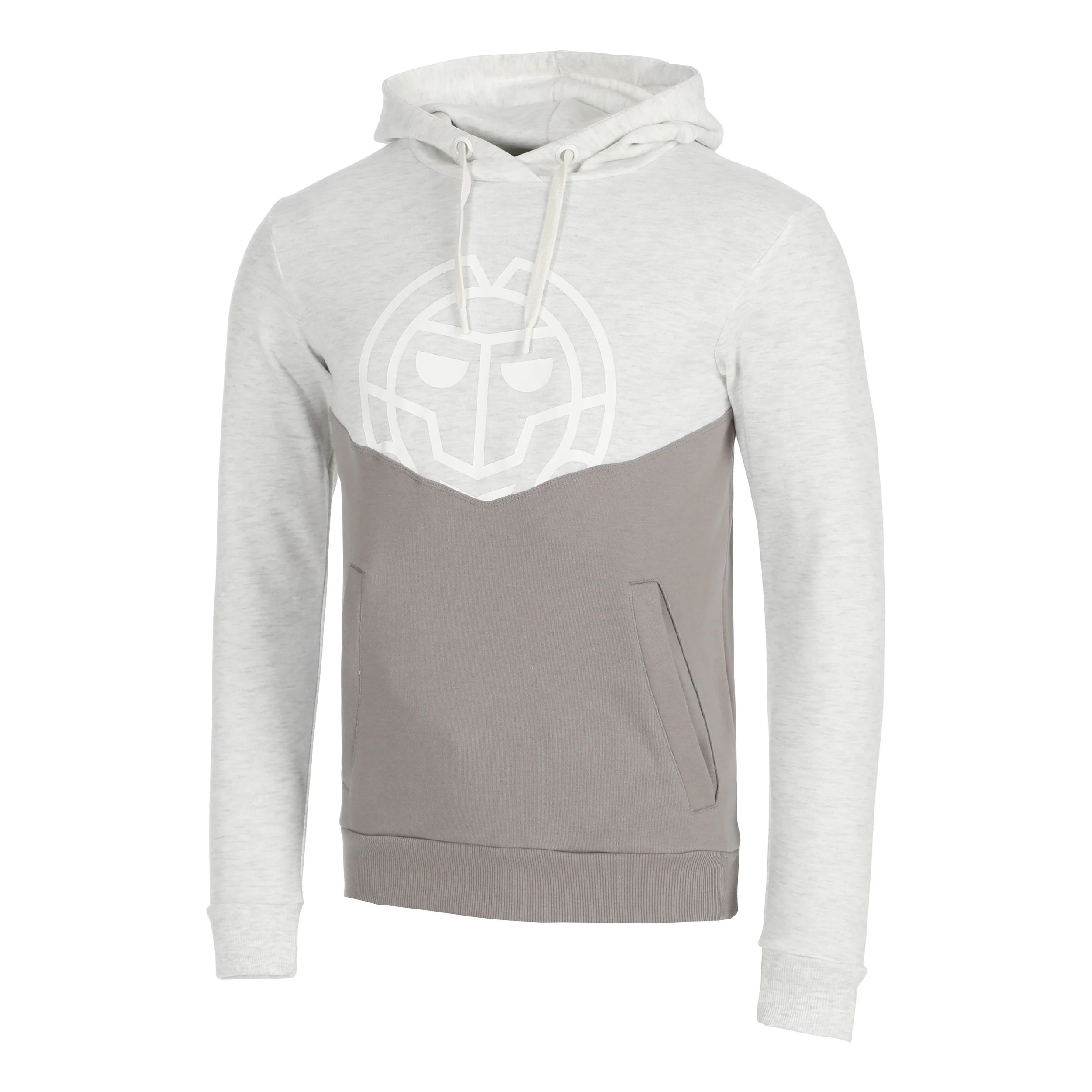 Lunis Lifestyle Sudadera Con Capucha Hombres-Crema,Gris