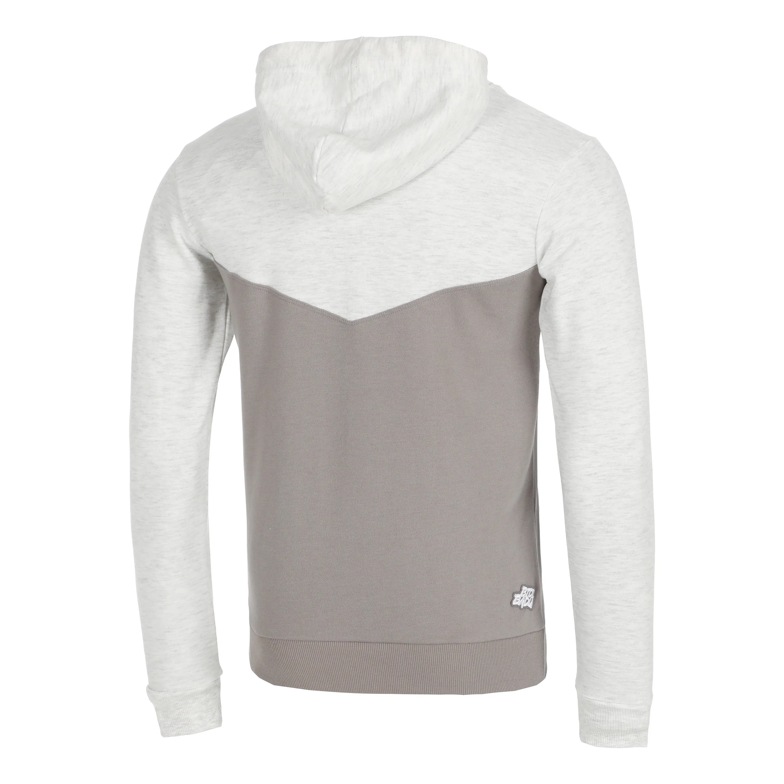 Lunis Lifestyle Sudadera Con Capucha Hombres-Crema,Gris - Image 2