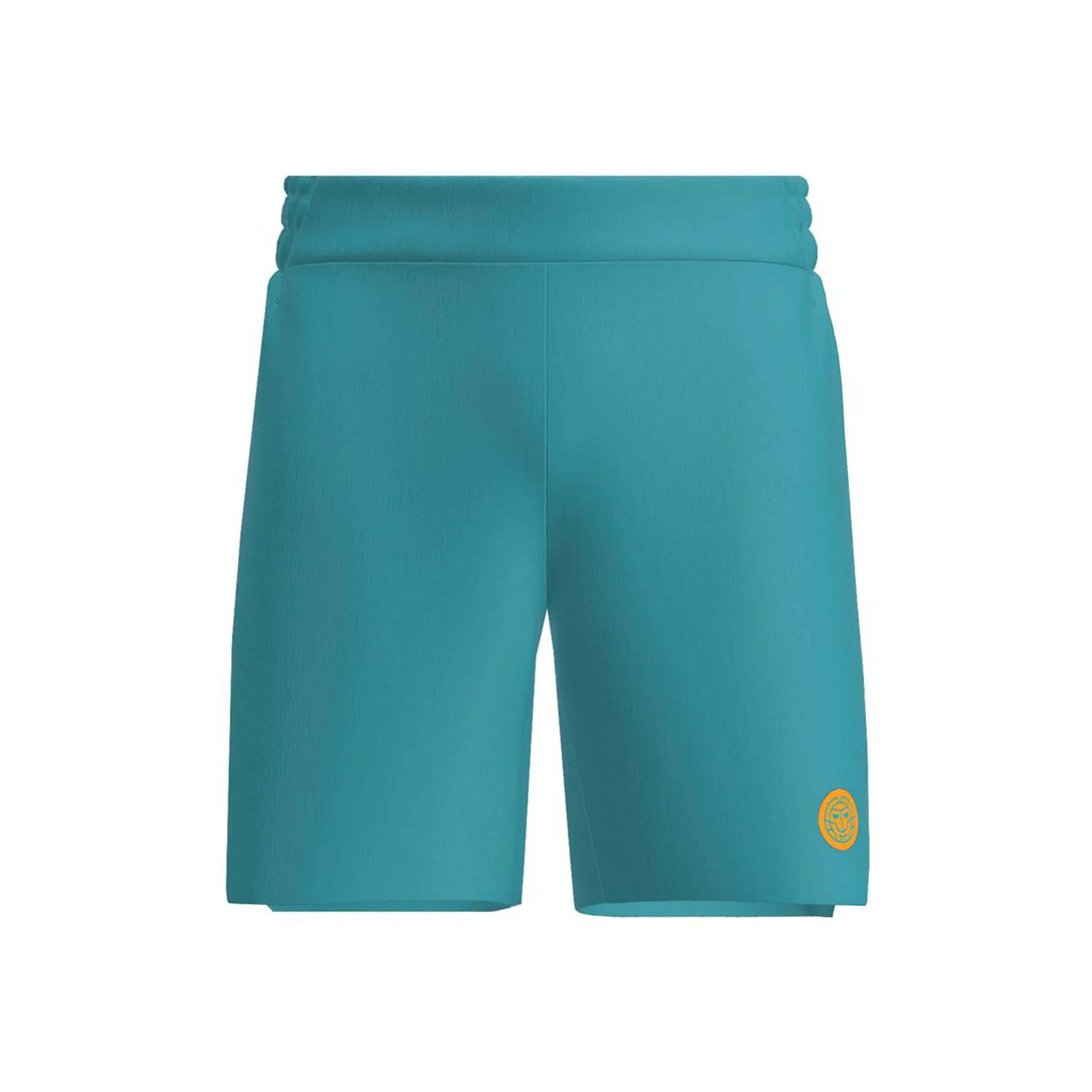 Melbourne 2025 7inch Shorts Hombres-Color Petróleo,Naranja
