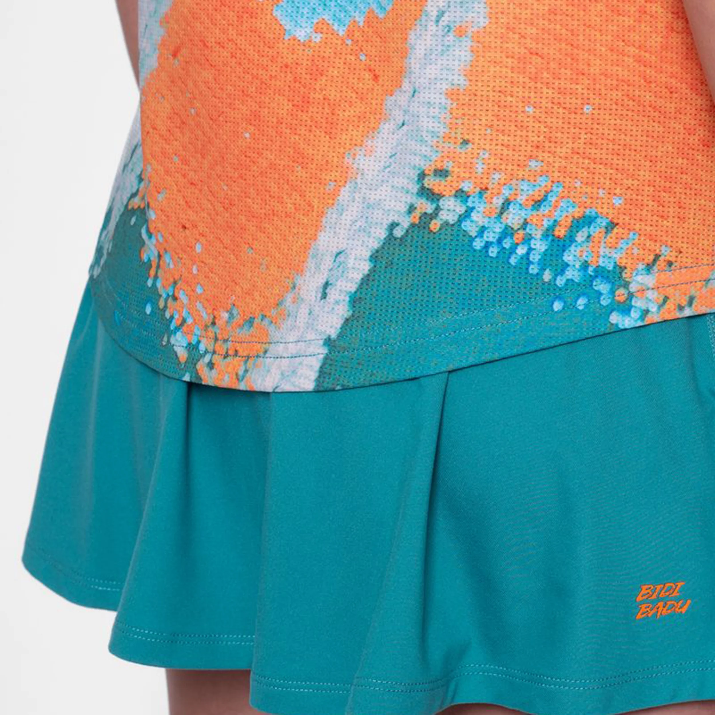 Melbourne 2025 Camiseta De Manga Corta Mujeres-Color Petróleo,Naranja - Image 7