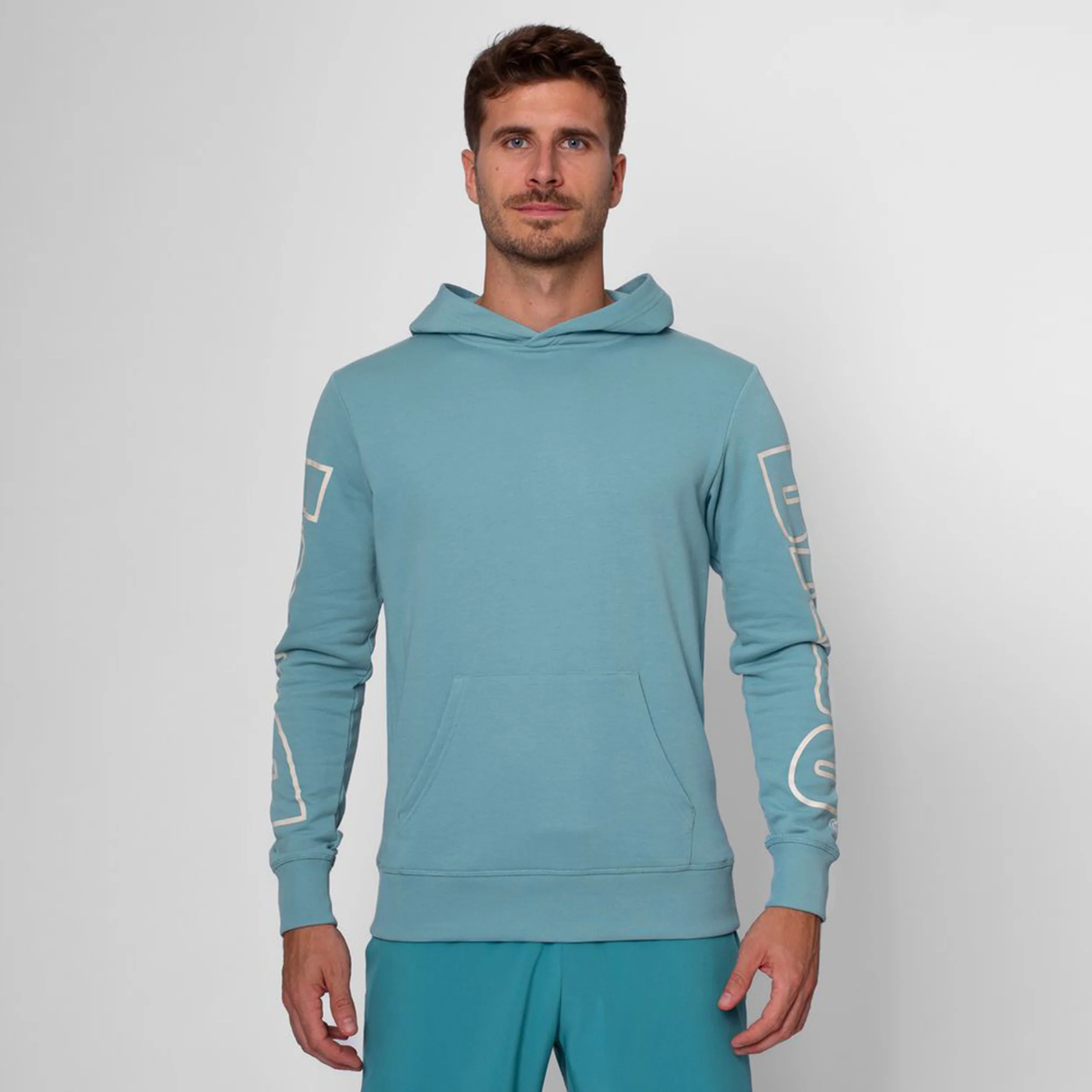 Melbourne 2025 Chill Sudadera Con Capucha Hombres-Mint - Image 3