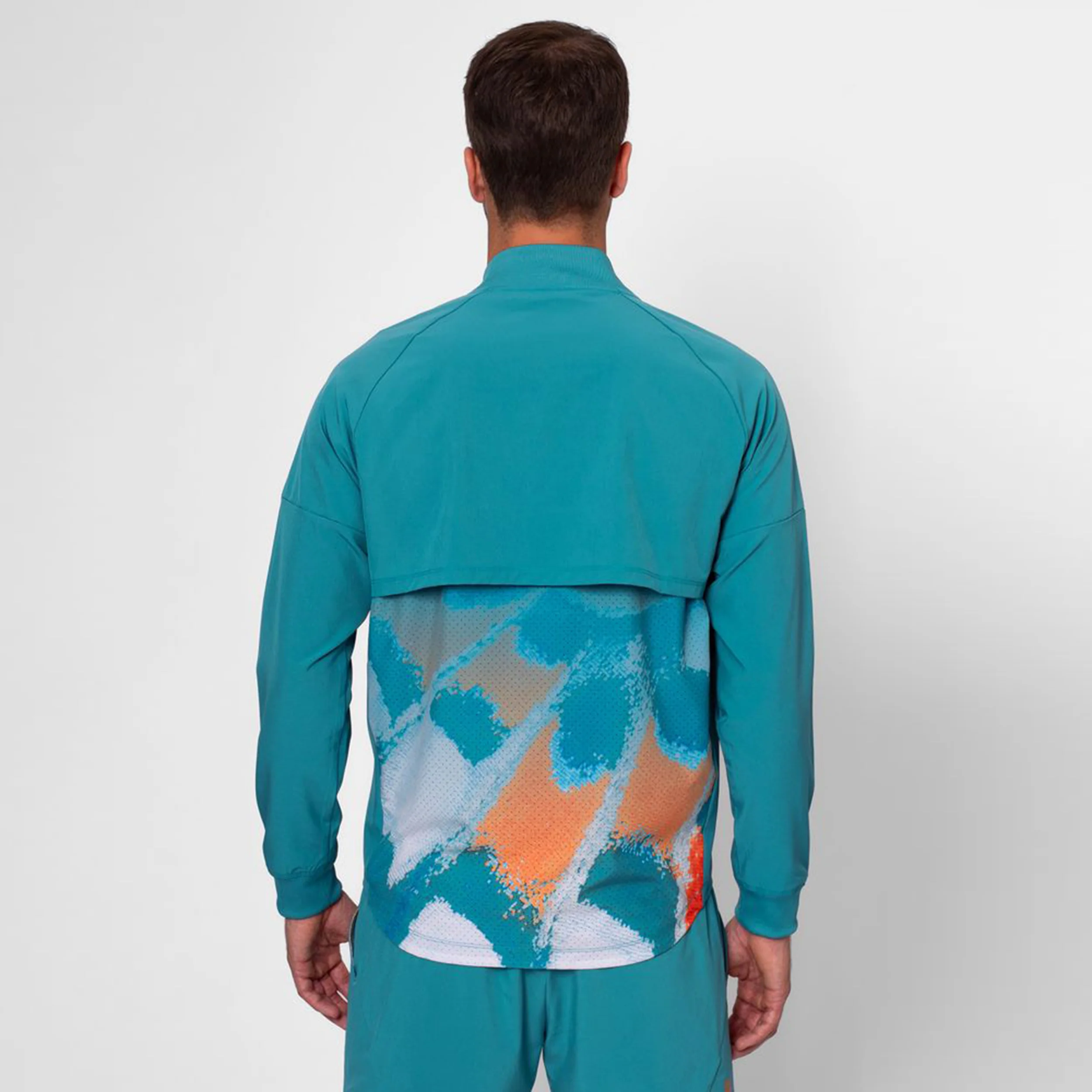 Melbourne 2025 Printed Chaqueta De Entrenamiento Hombres-Color Petróleo - Image 4