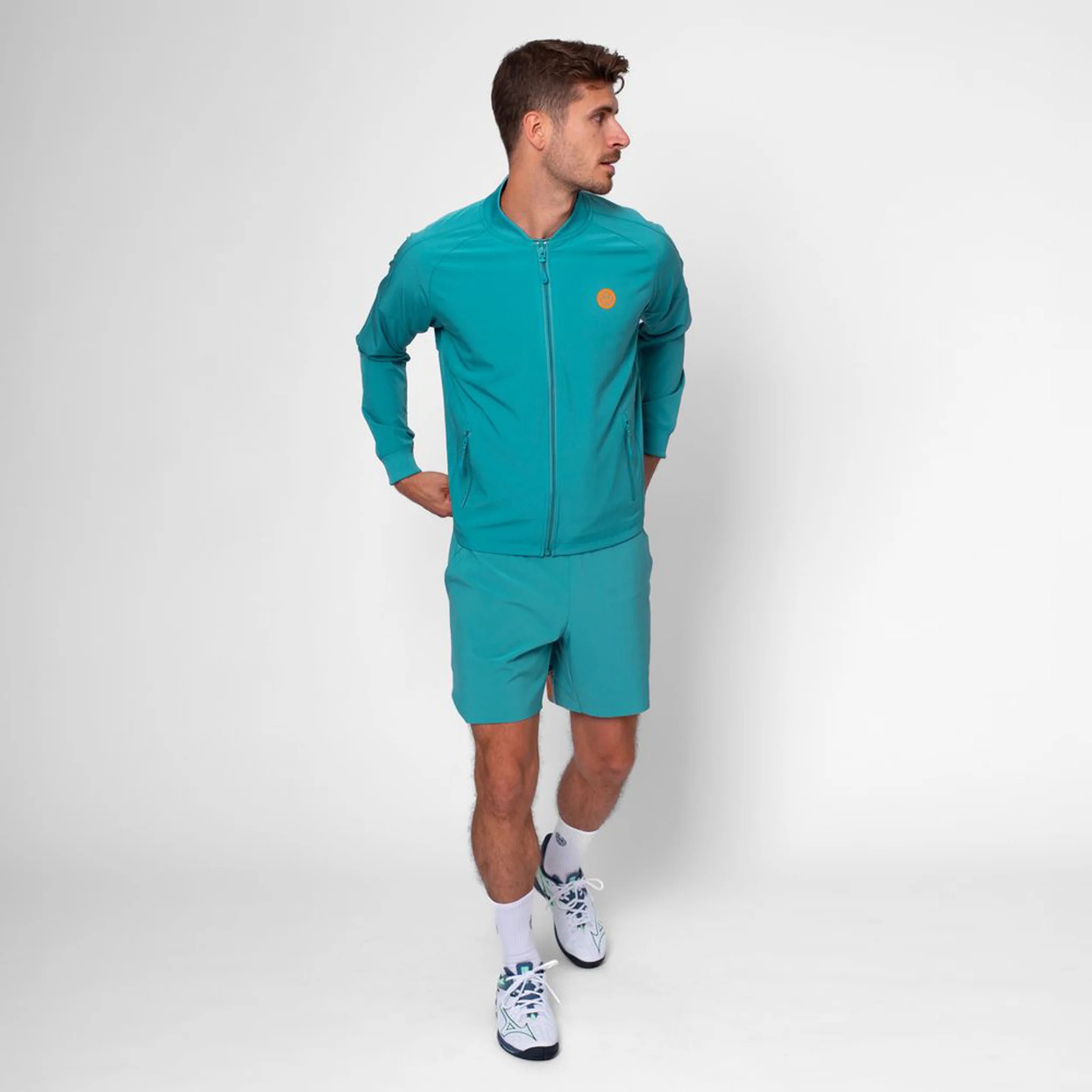 Melbourne 2025 Printed Chaqueta De Entrenamiento Hombres-Color Petróleo - Image 8