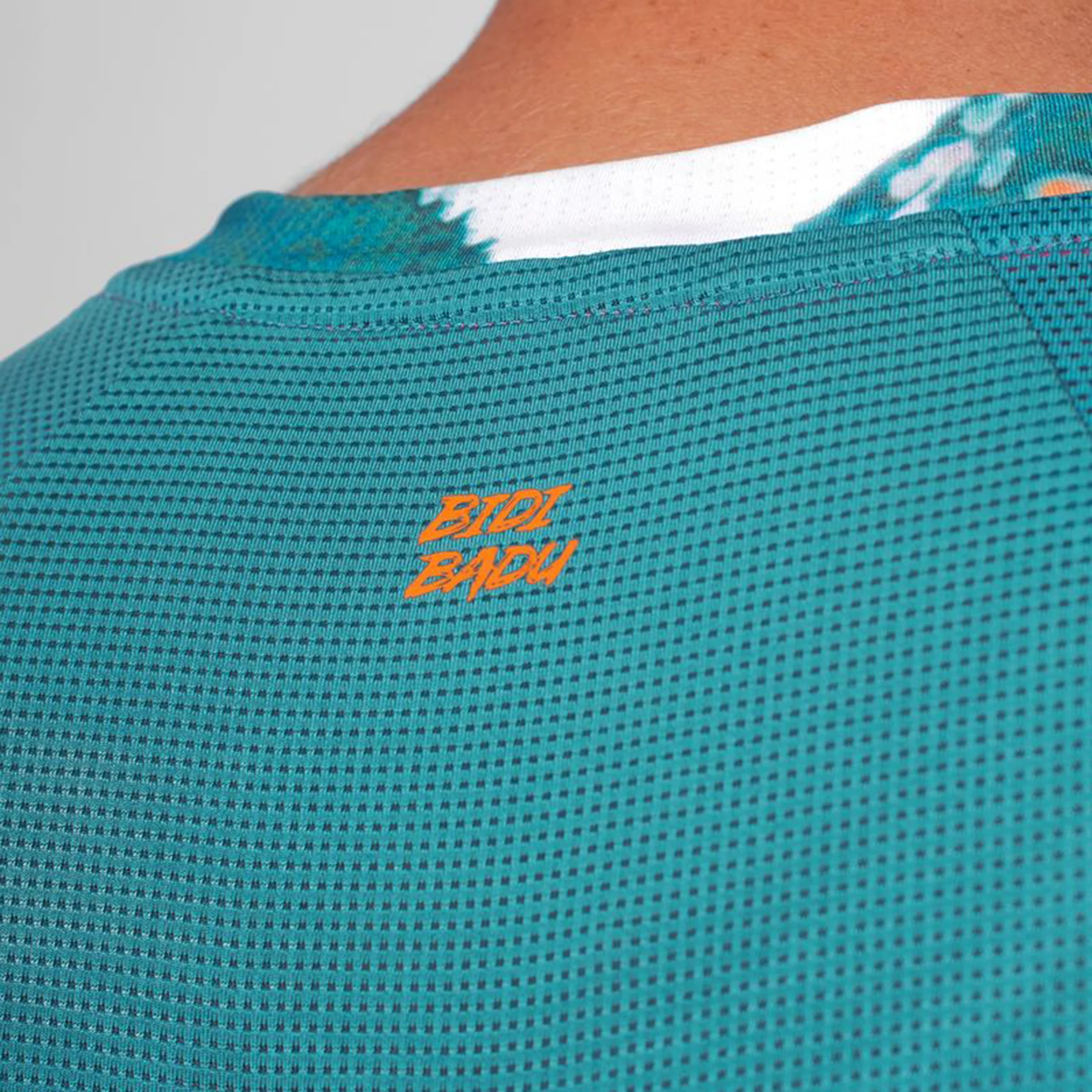 Melbourne 2025 V-Neck Camiseta De Manga Corta Hombres-Color Petróleo,Naranja - Image 6