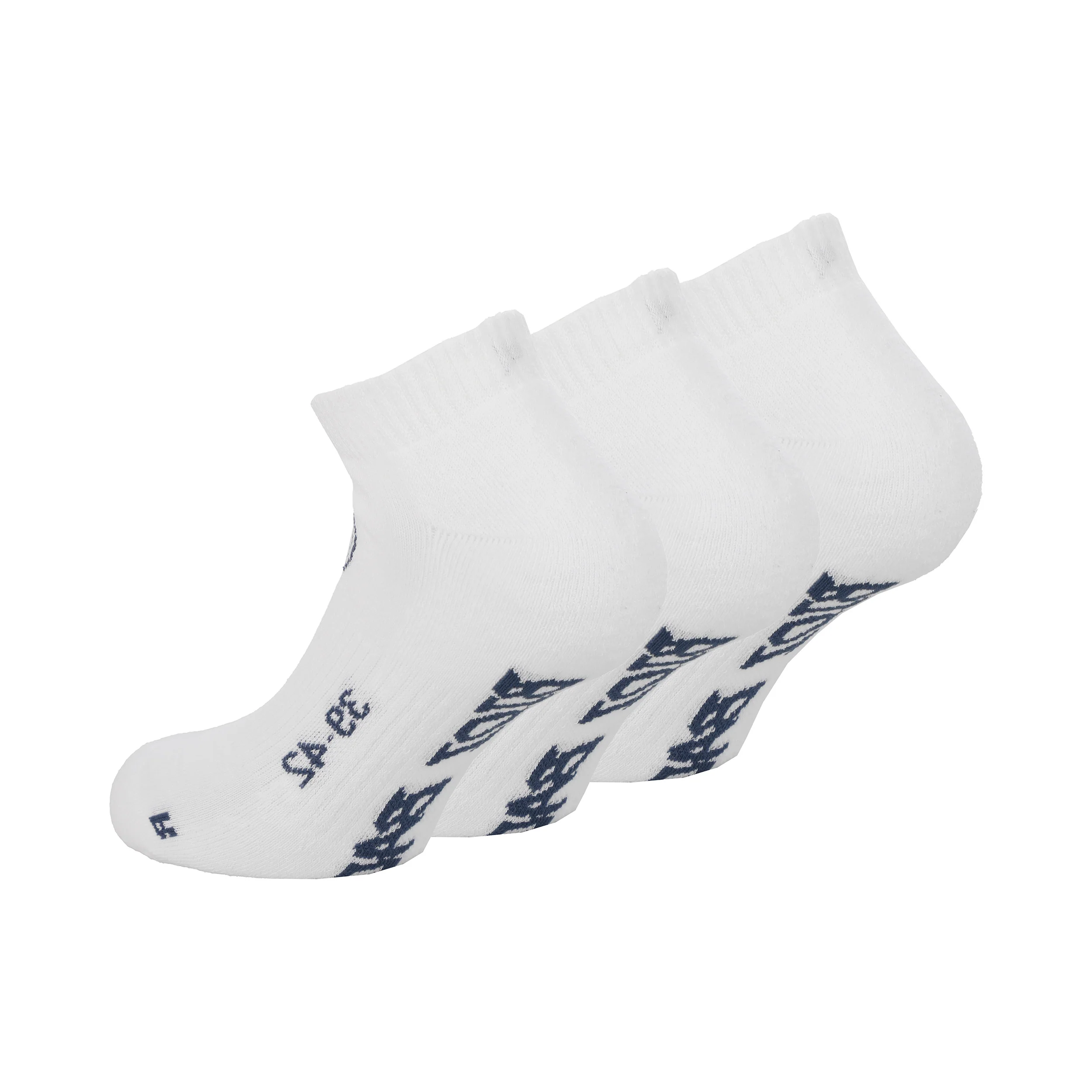 No Party No Show Move Calcetines De Tenis Pack De 3-Blanco,Negro - Image 2
