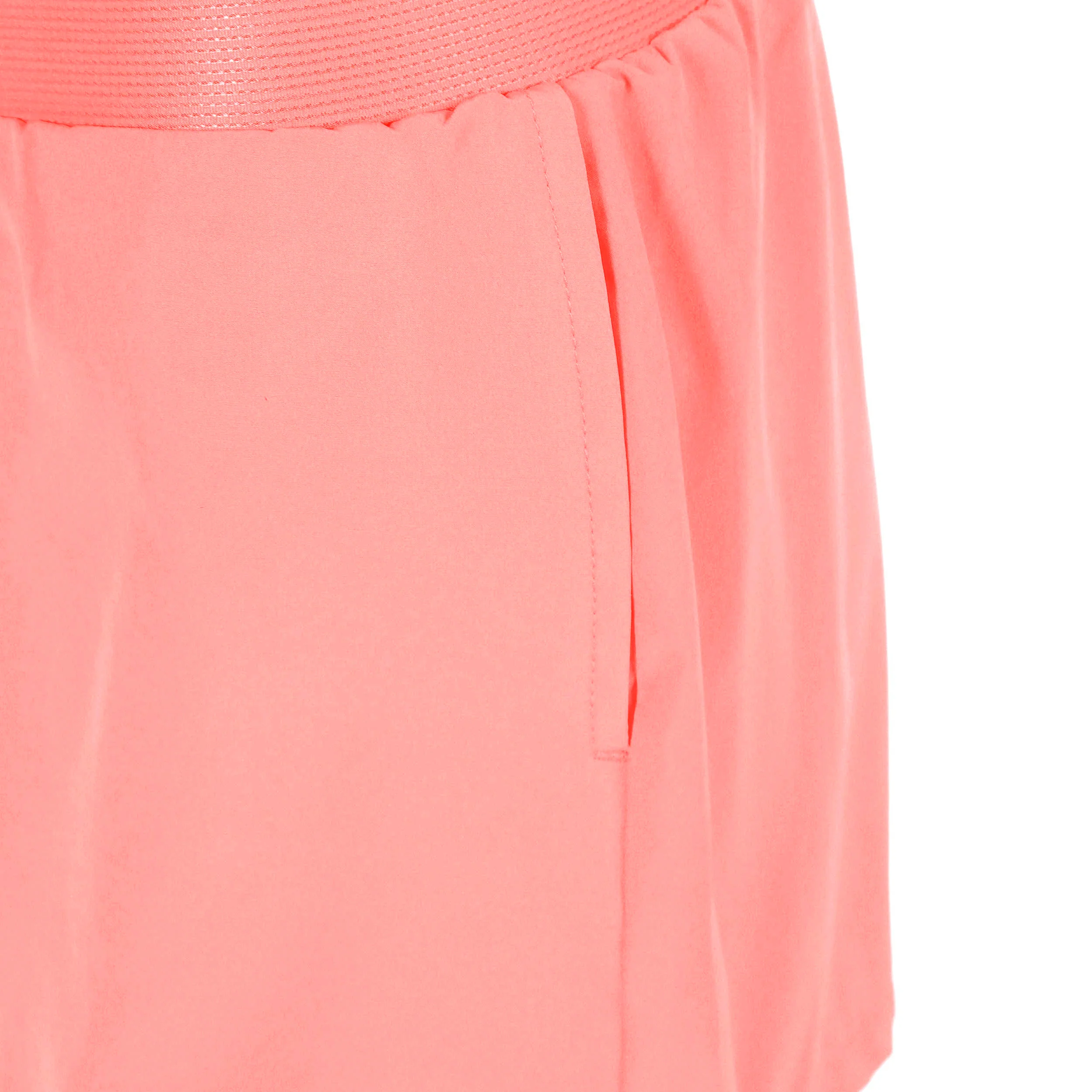Out of Control 2in1 Shorts Mujeres-rosa, blanco - Image 4