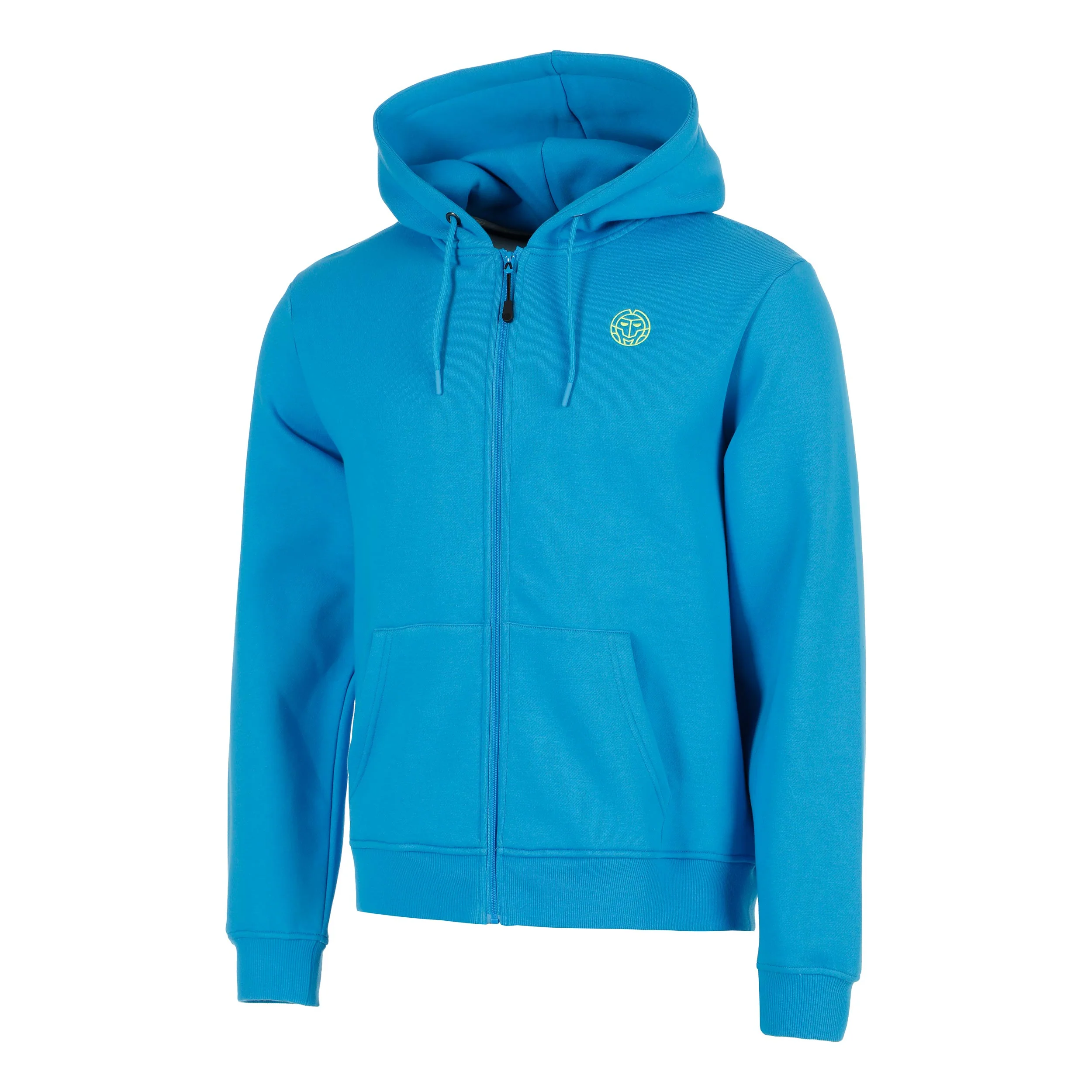 Out of Control Backprint Zip Sudadera con cremallera Hombres-azul - Image 2