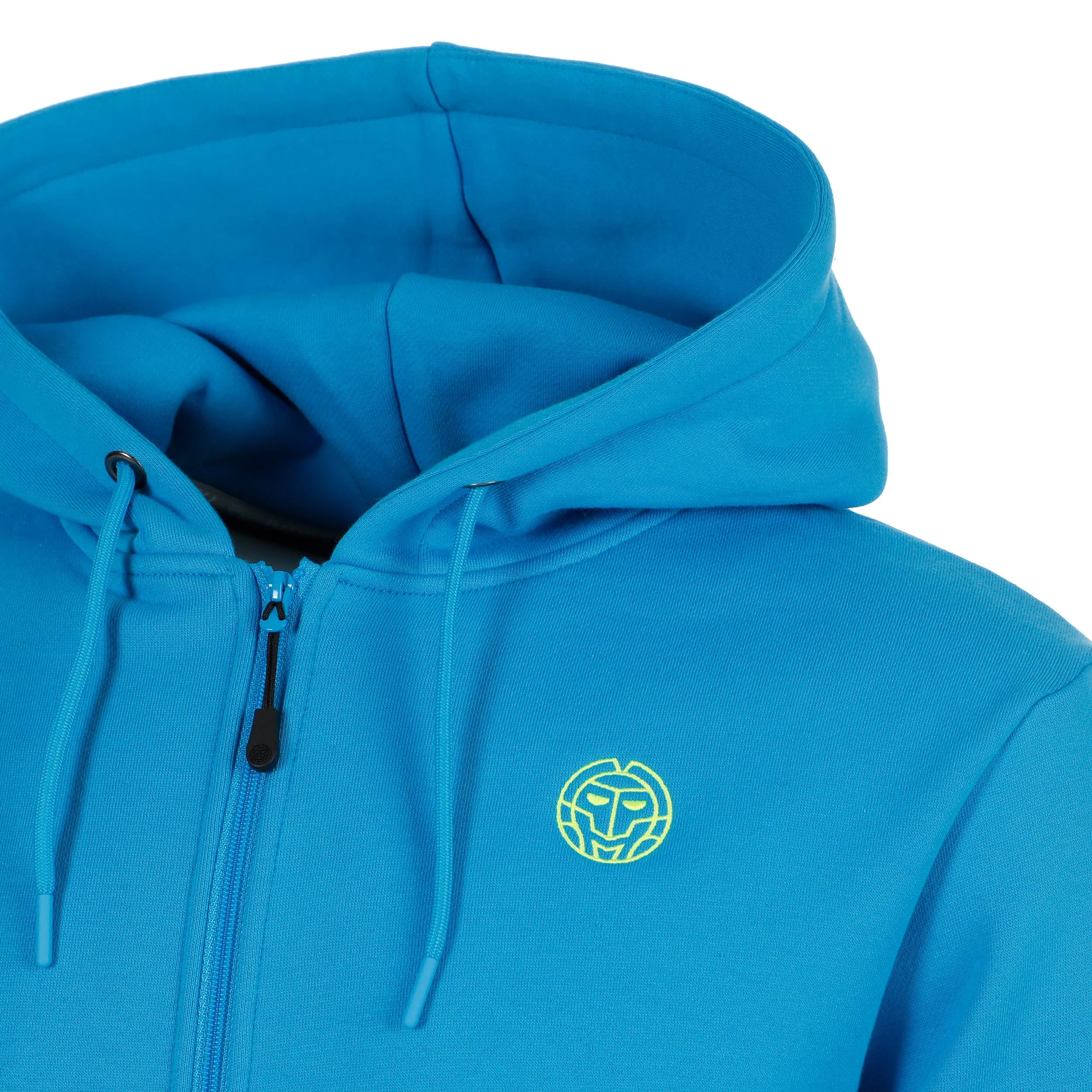 Out of Control Backprint Zip Sudadera con cremallera Hombres-azul - Image 4