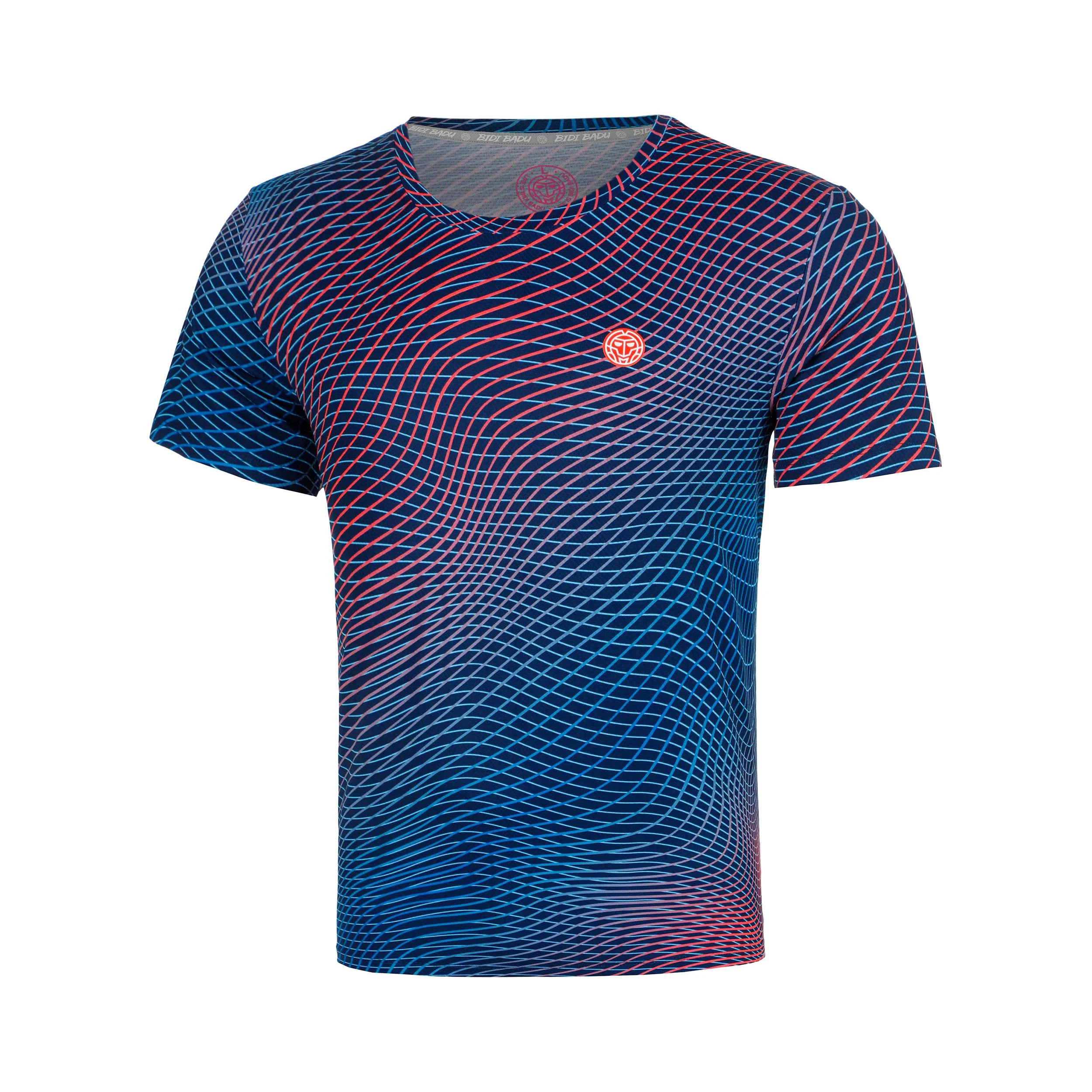 Out of Control Camiseta de manga corta Chicos-azul oscuro, coral
