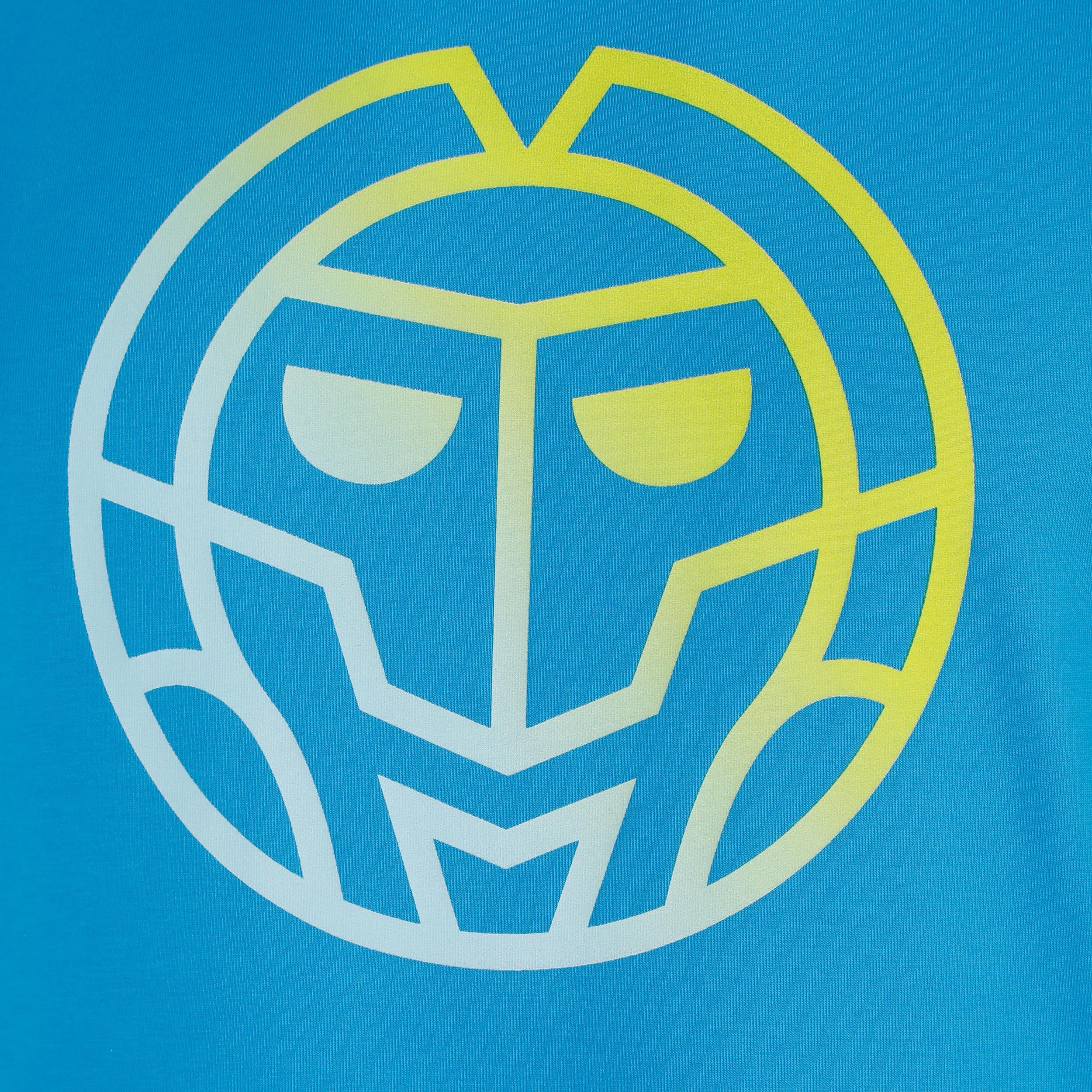 Out of Control Logo Camiseta de manga corta Hombres-azul - Image 3