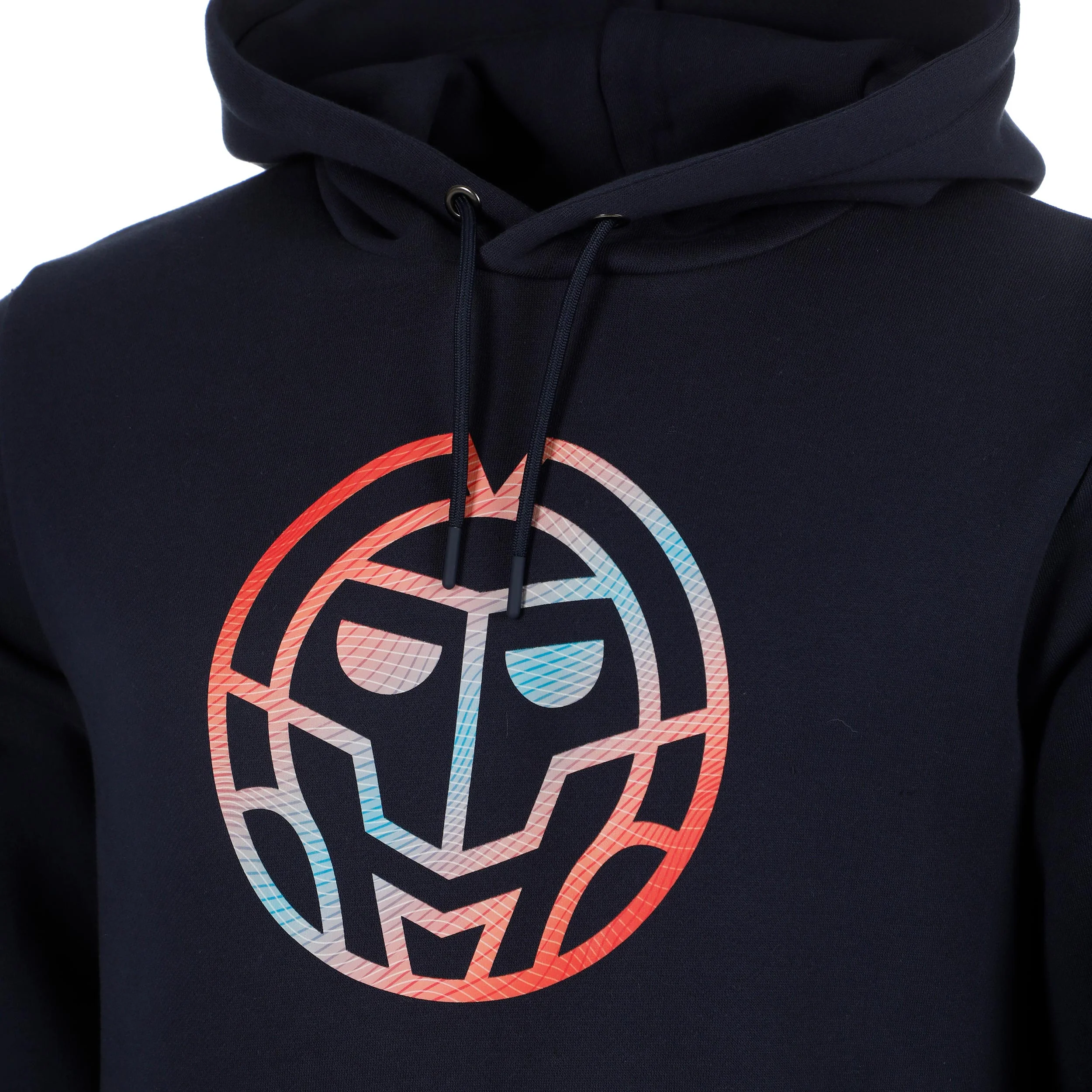 Out of Control Logo Sudadera con capucha Hombres-azul oscuro - Image 3